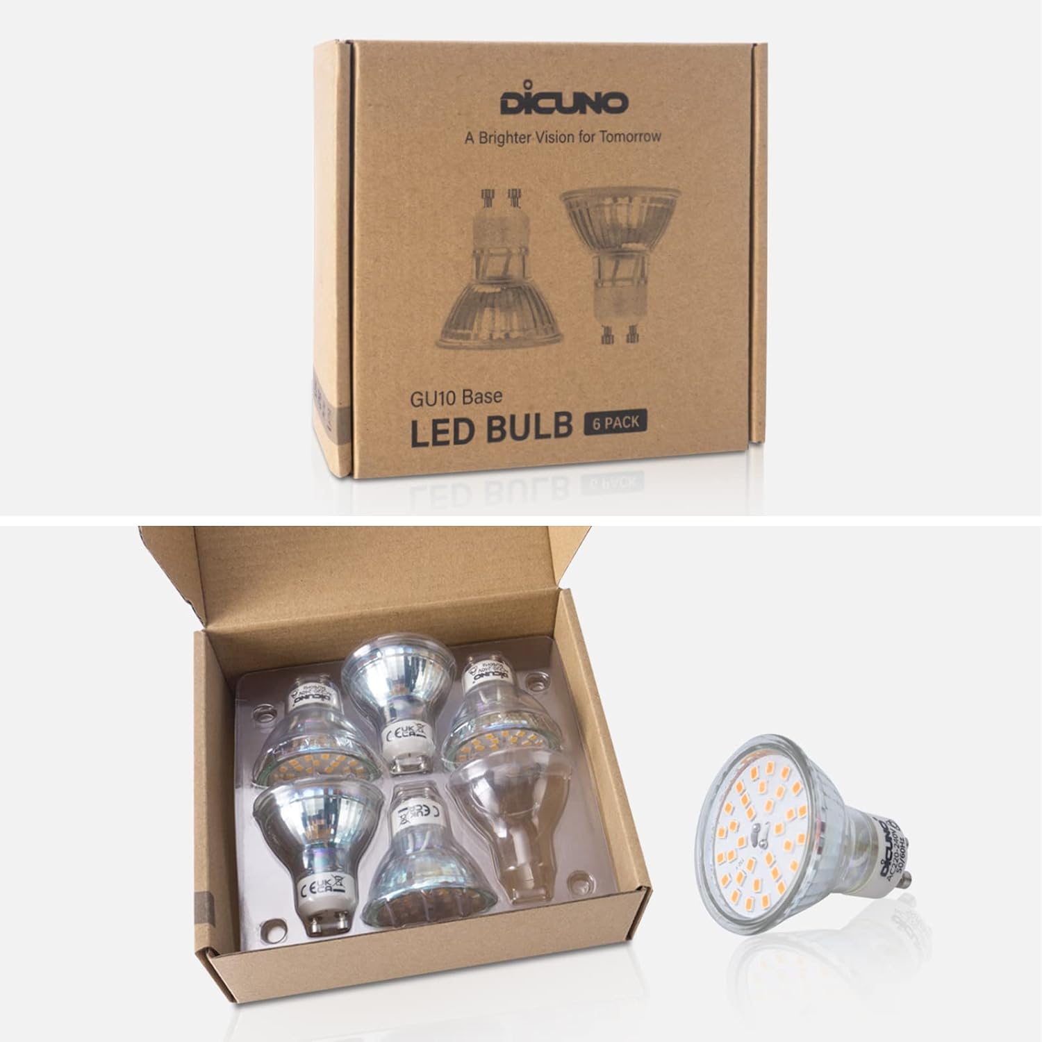 Bombilla LED GU10 Regulable 4W