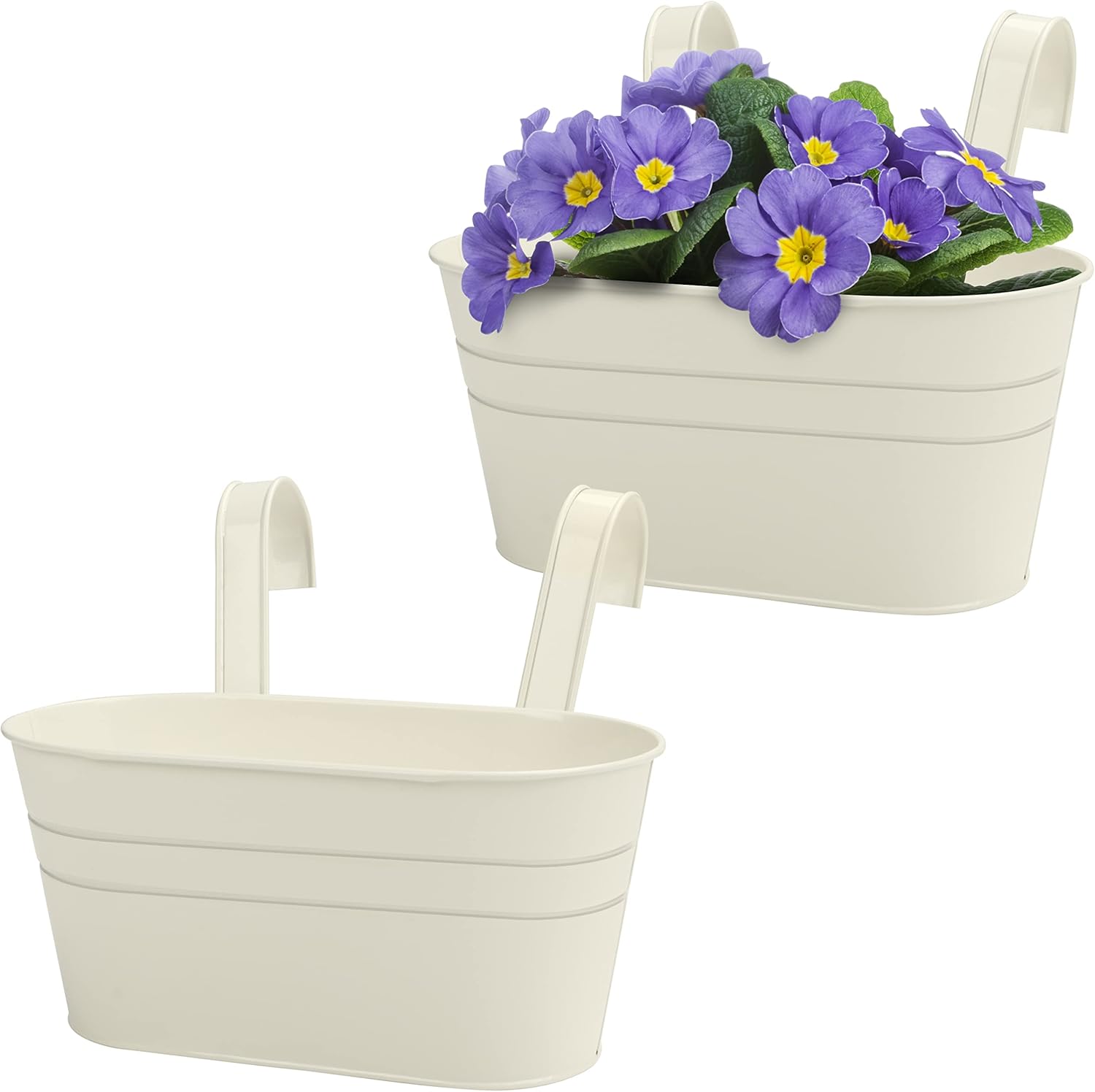 Macetas Colgantes Crema 27cm