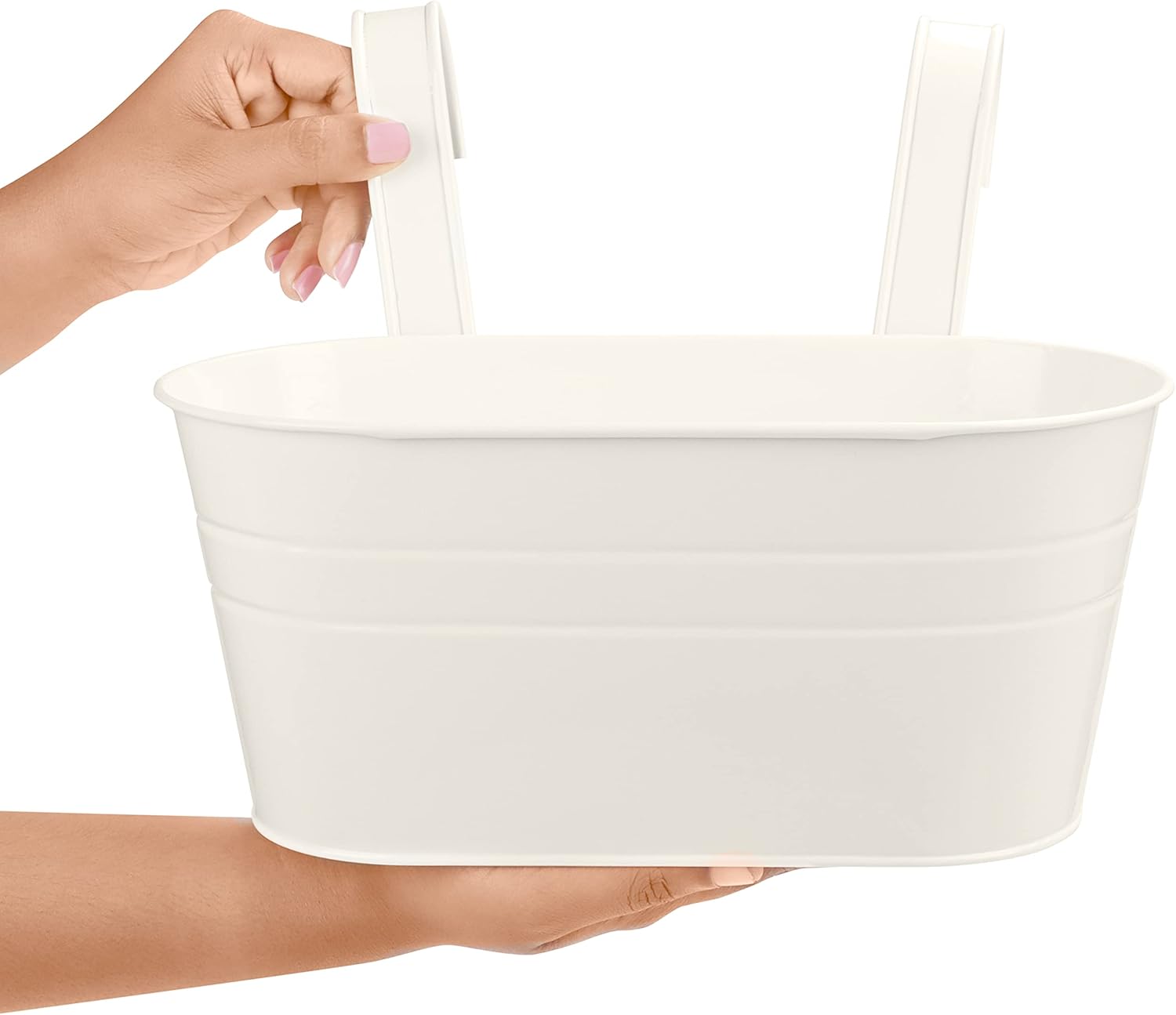 Macetas Colgantes Crema 27cm