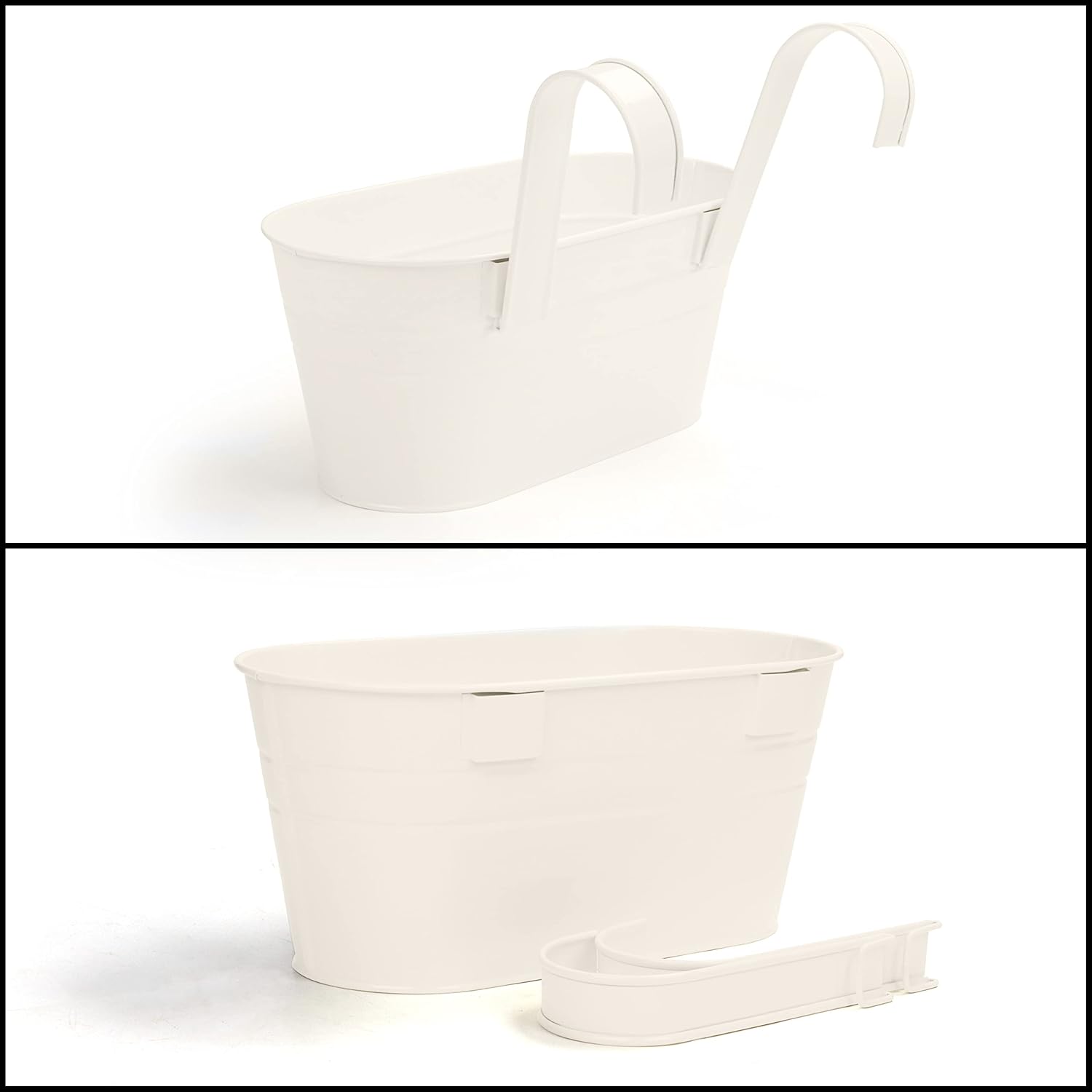 Macetas Colgantes Crema 27cm