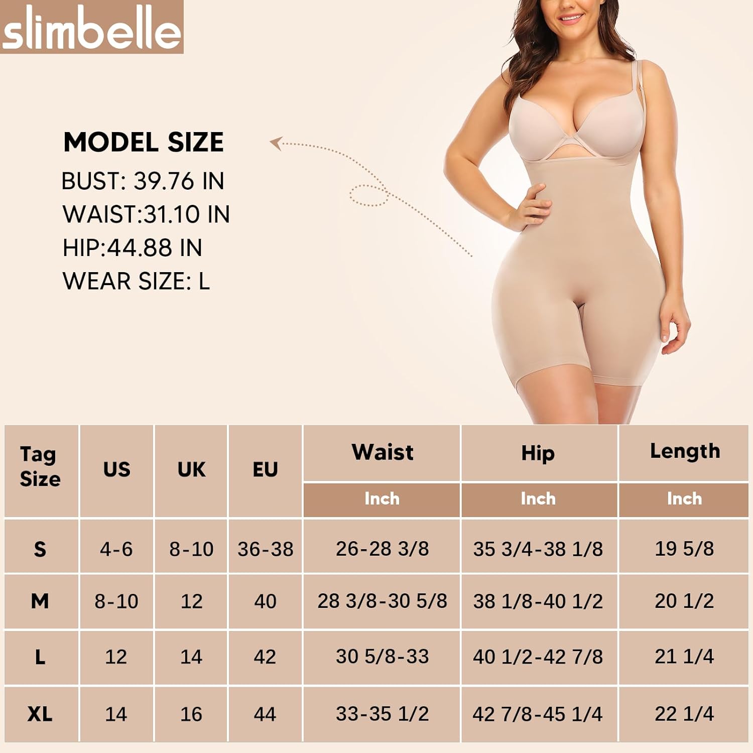 Faja Reductora Slimbelle Mujer