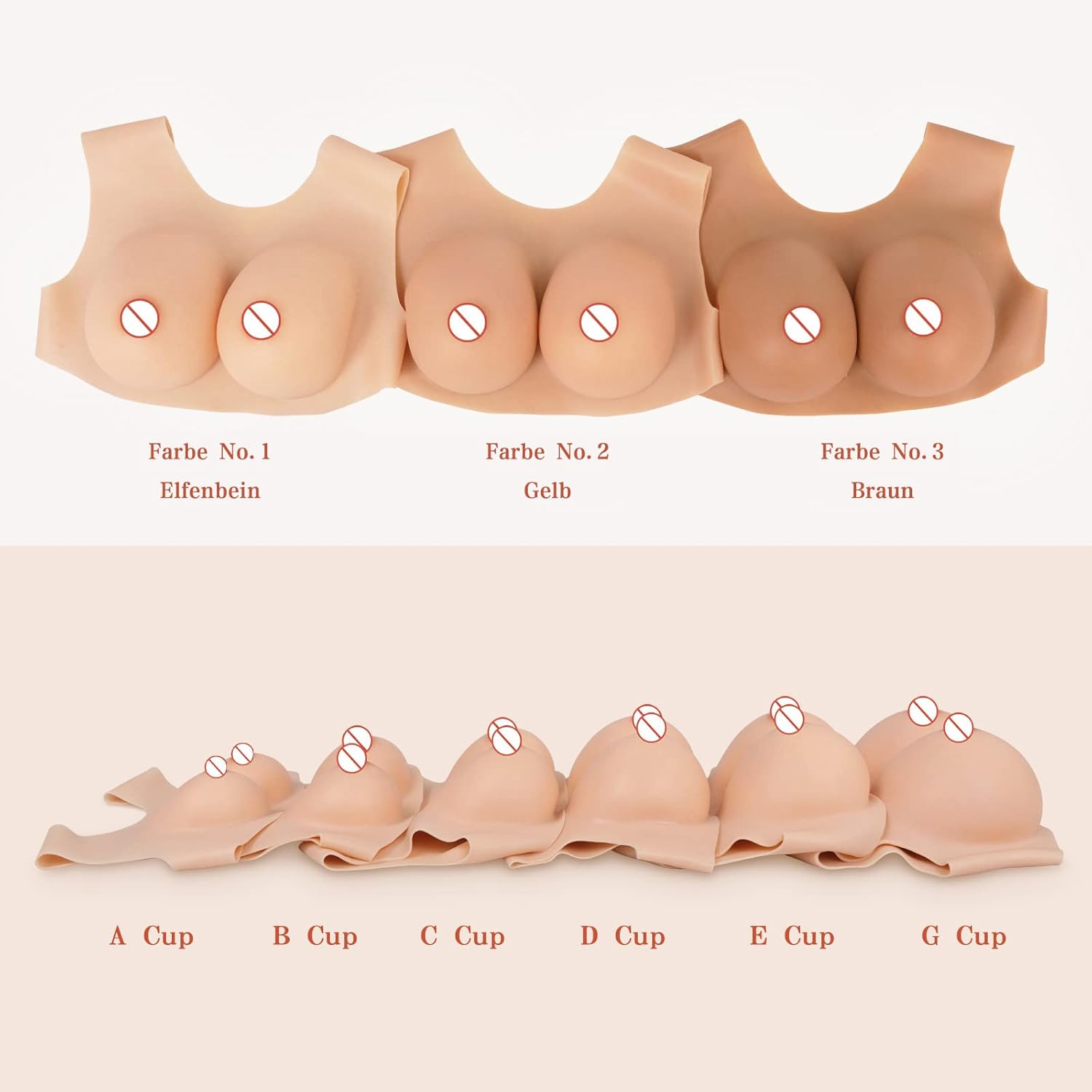KUMIHO Senos Artificiales B-Cup