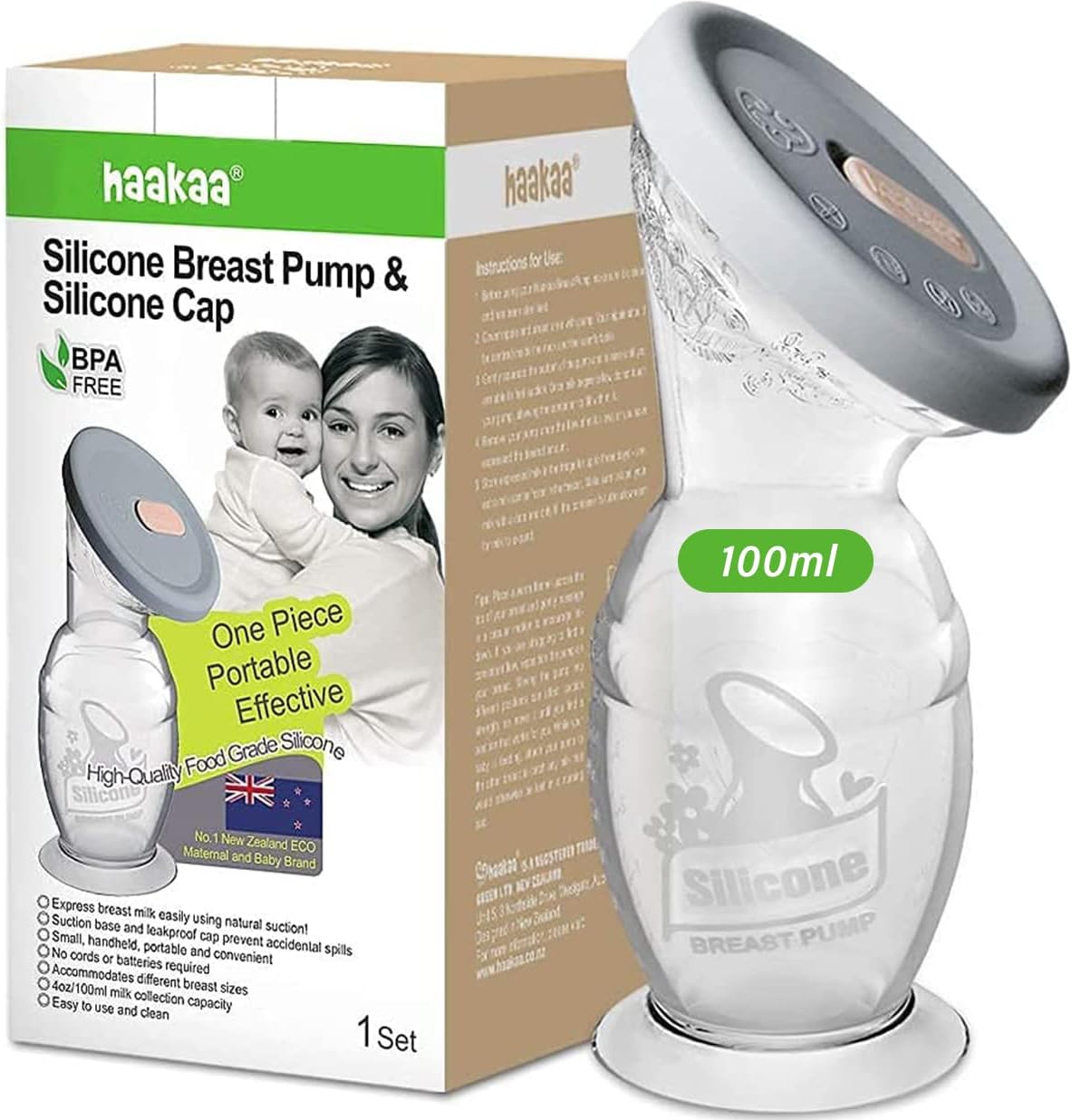 Extractor de leche Haakaa Gen2