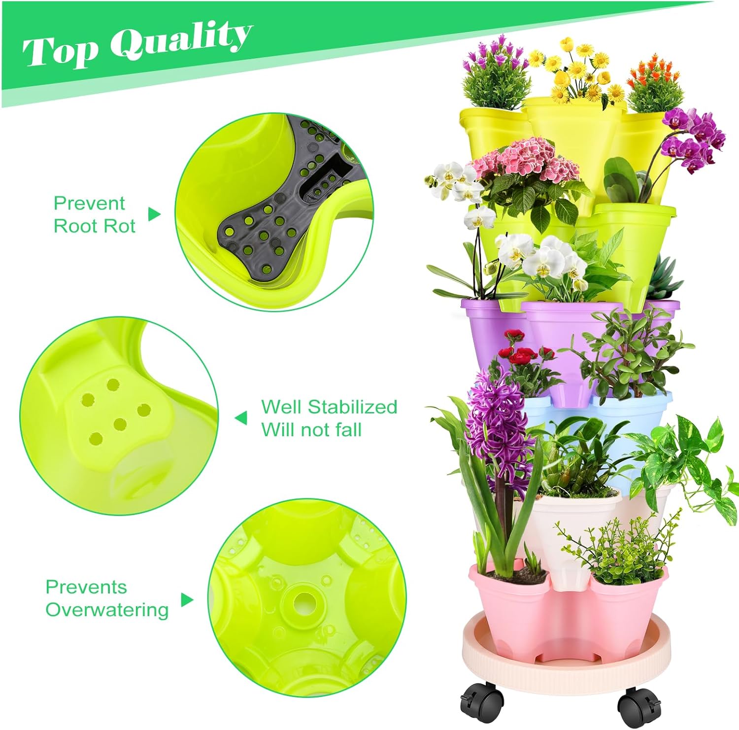 Macetas Tridimensionales Fresa