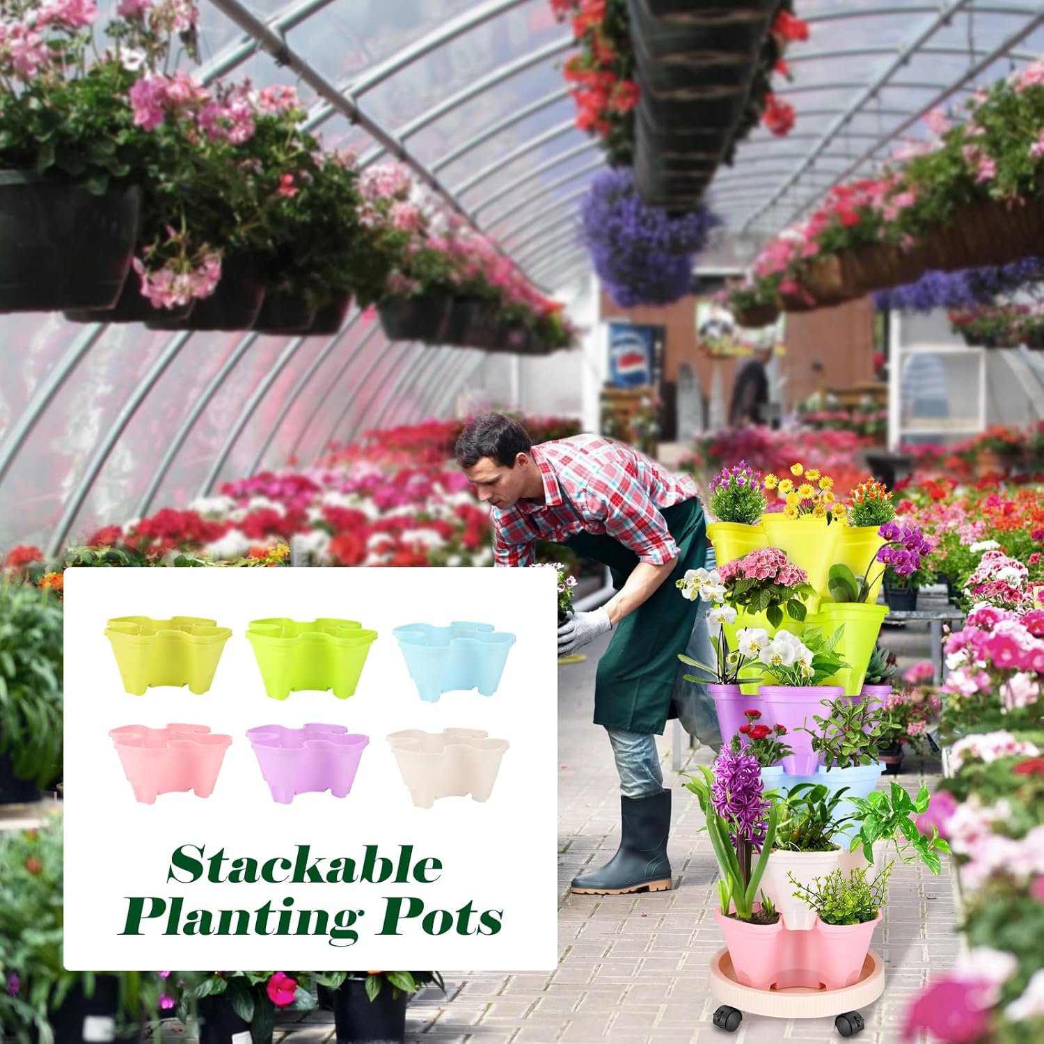 Macetas Tridimensionales Fresa