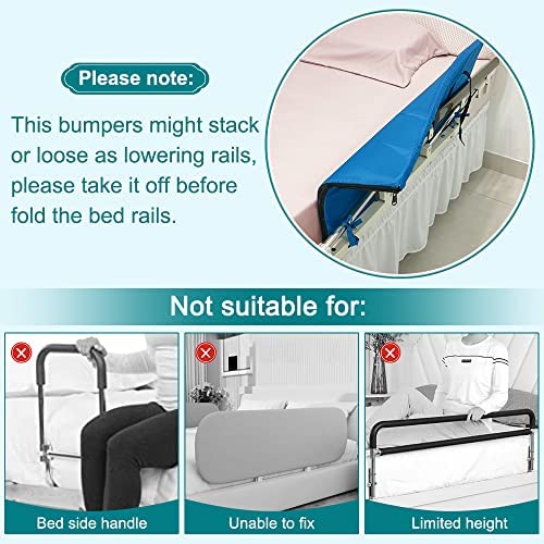Barandillas de cama para mayores