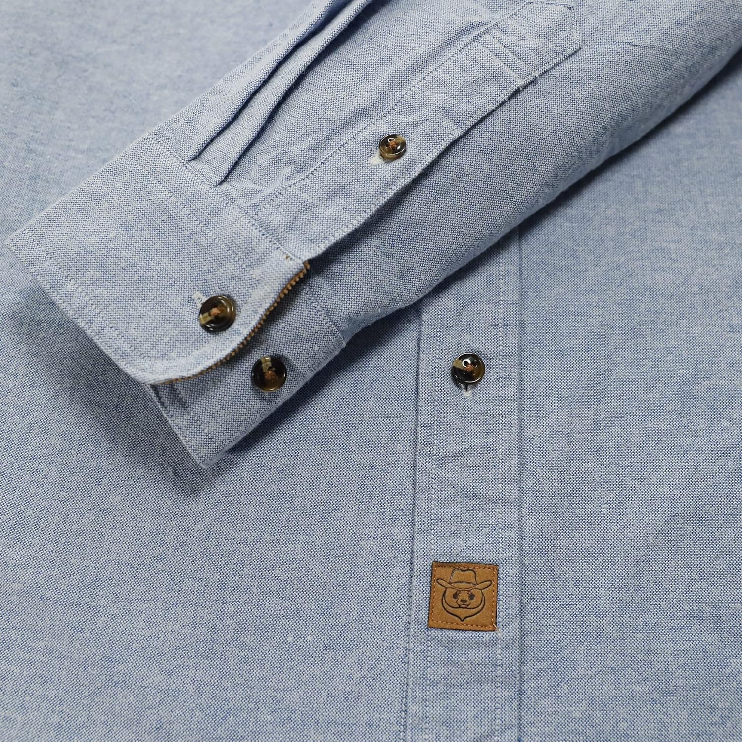 Camisa Franela Hombre Ajuste Regular