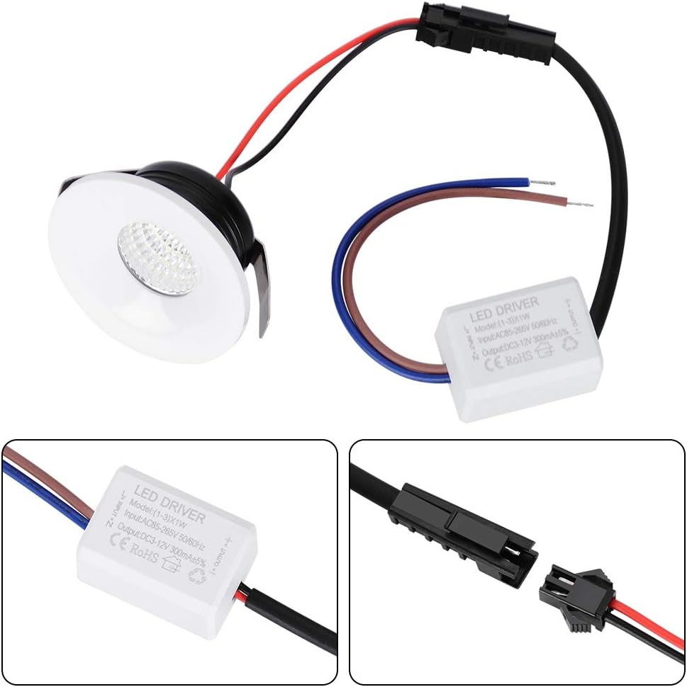 Downlights LED 3W 5 unidades