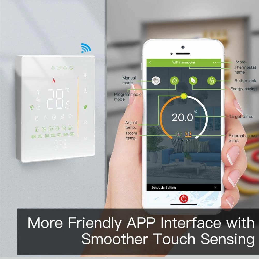 Termostato WiFi Programable