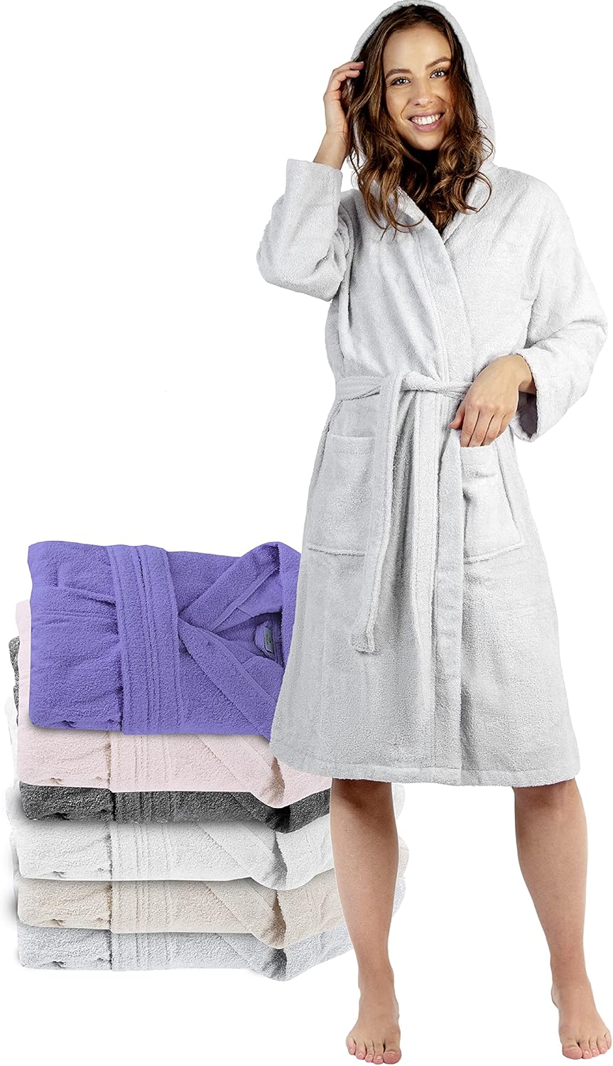 Bata de Baño de Algodón Mujer