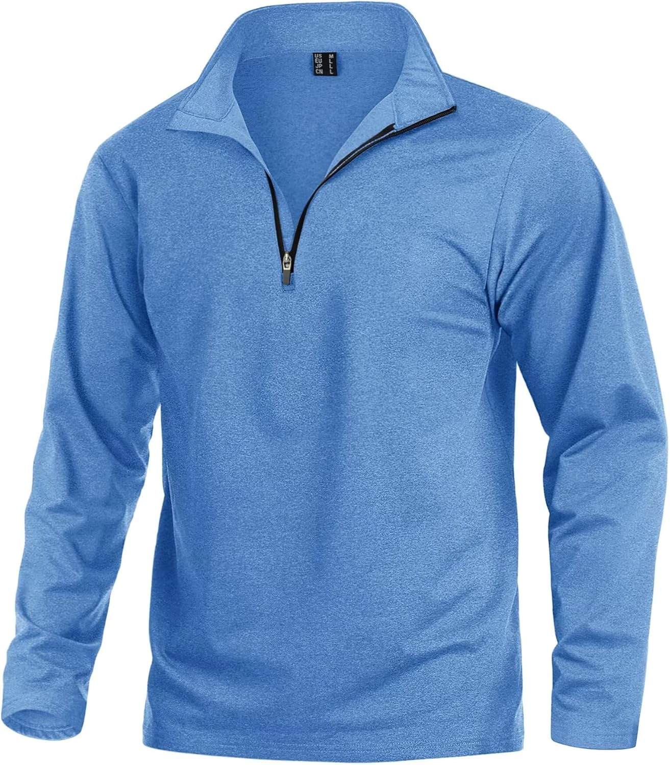 Camiseta deportiva 1/4 hombre