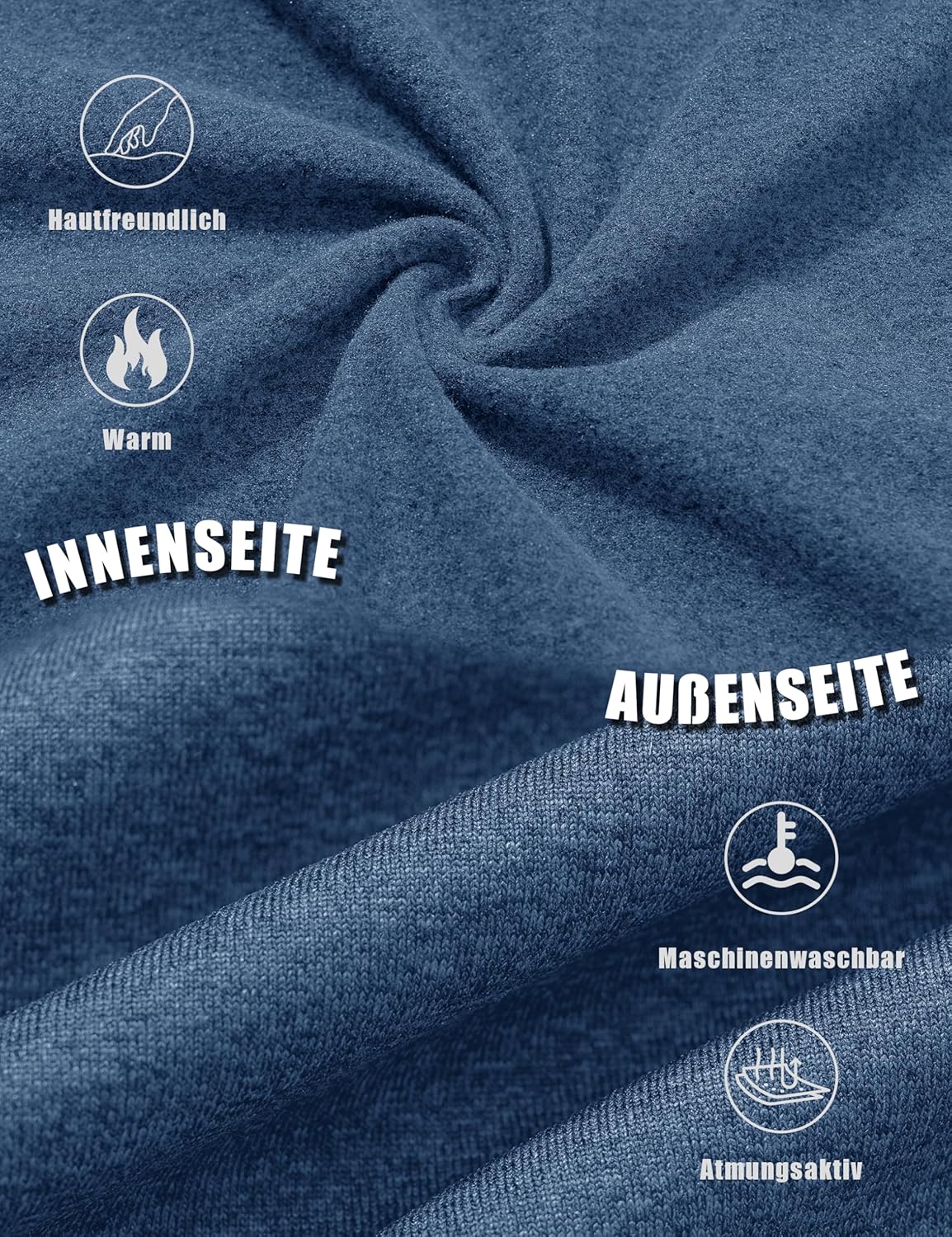 Camiseta deportiva 1/4 hombre