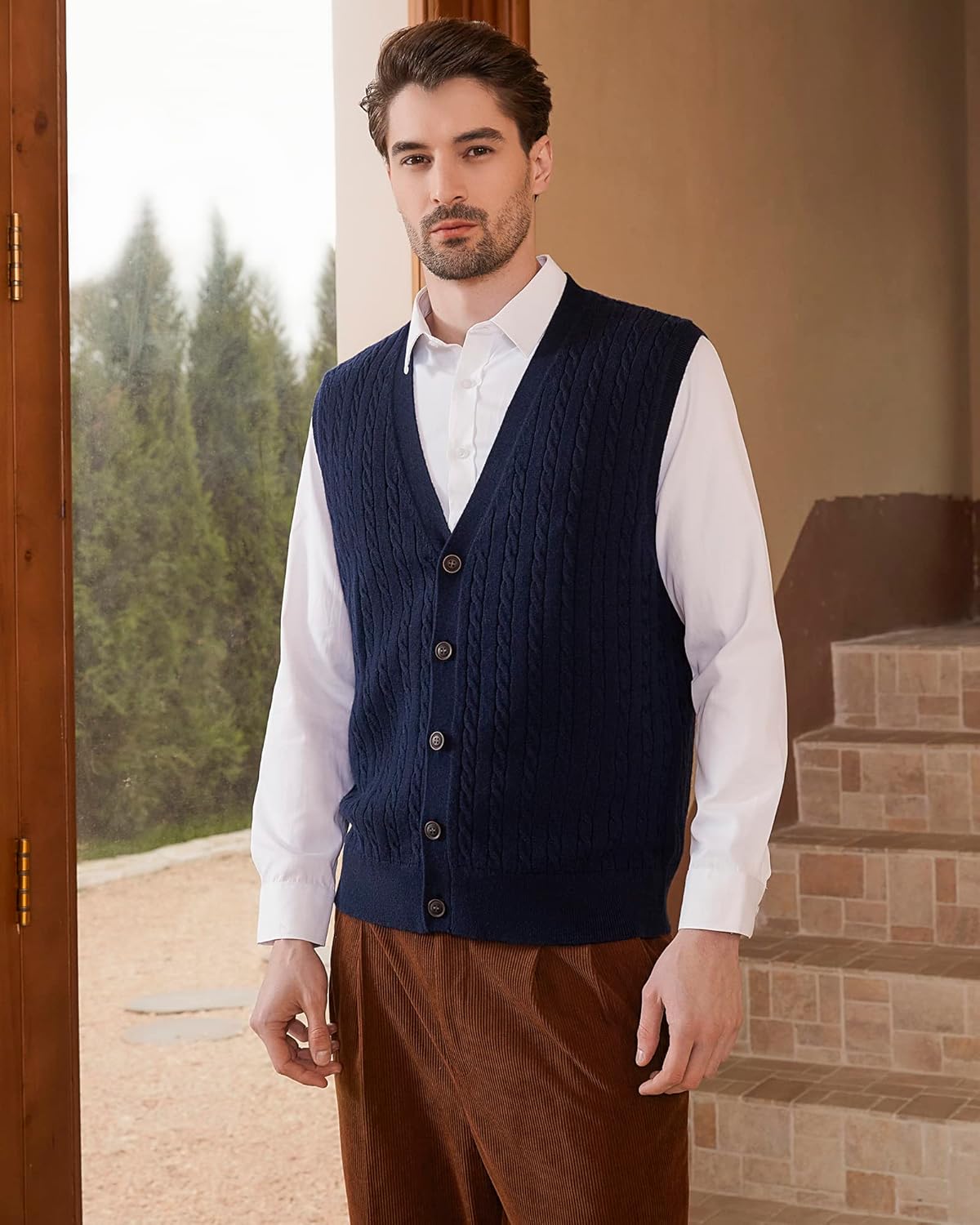 Chaleco de Lana Kallspin Hombre