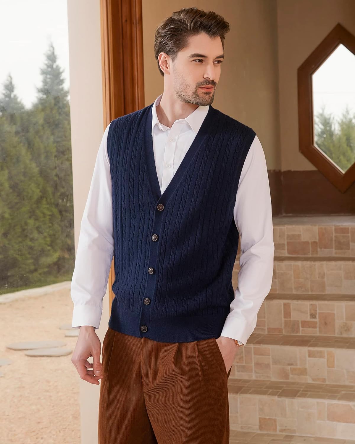 Chaleco de Lana Kallspin Hombre