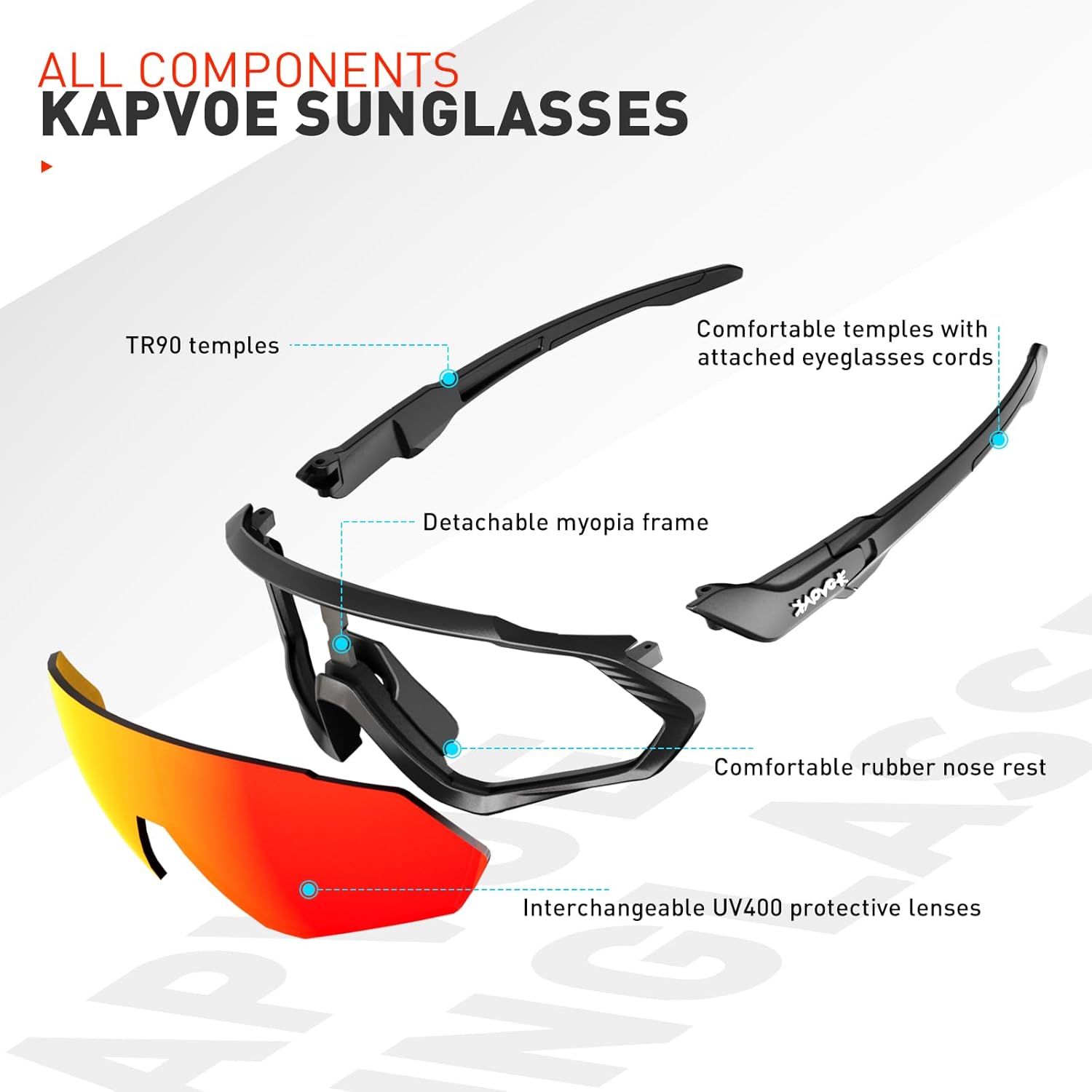 Gafas KAPVOE Polarizadas MTB