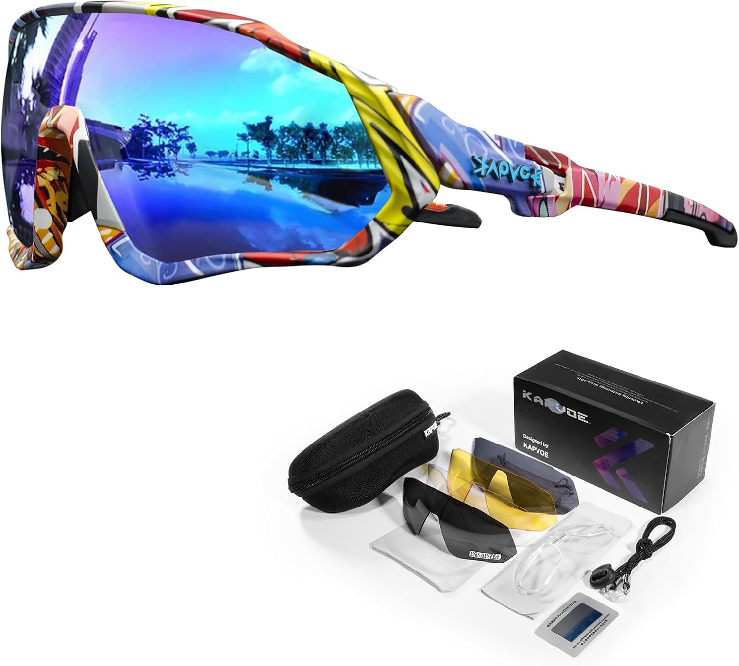Gafas KAPVOE Polarizadas MTB