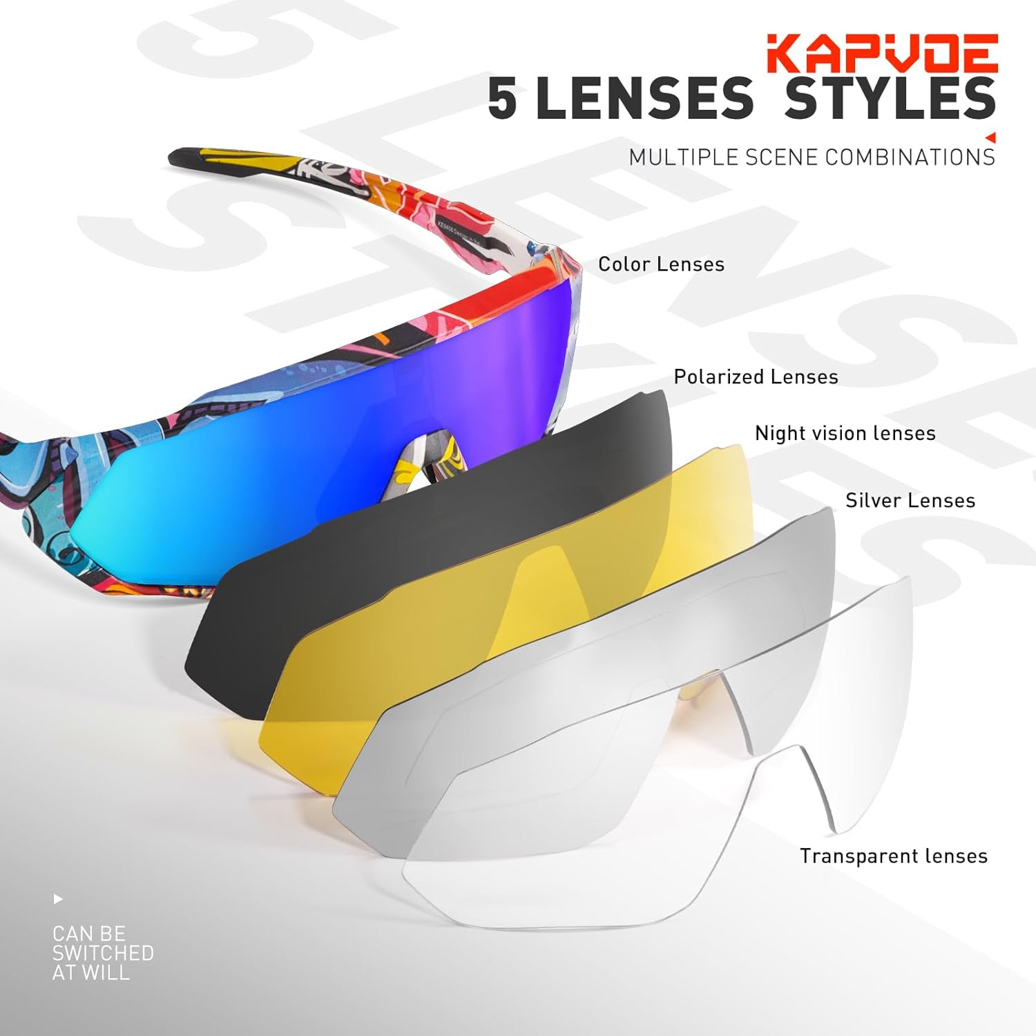 Gafas KAPVOE Polarizadas MTB