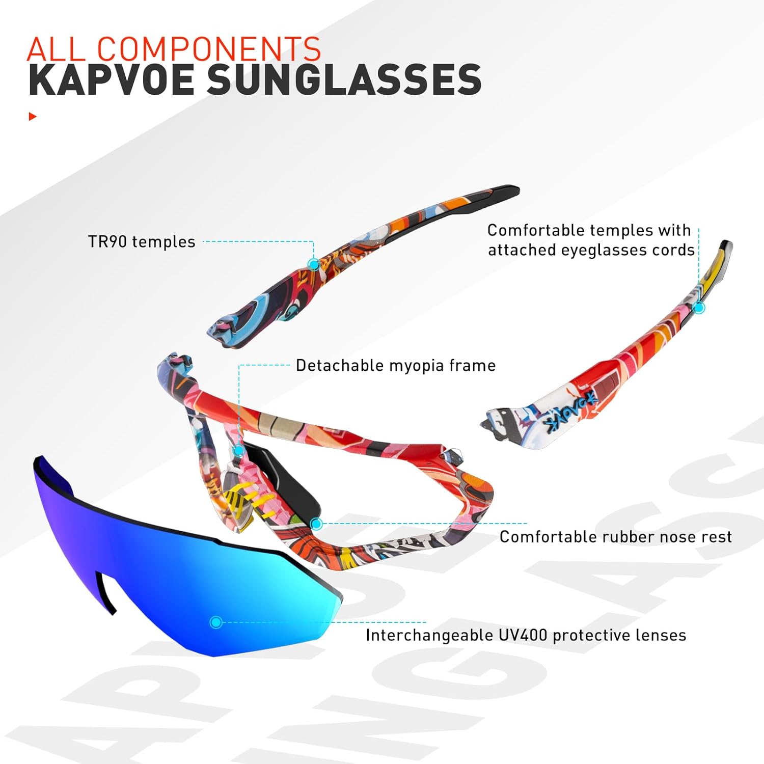 Gafas KAPVOE Polarizadas MTB