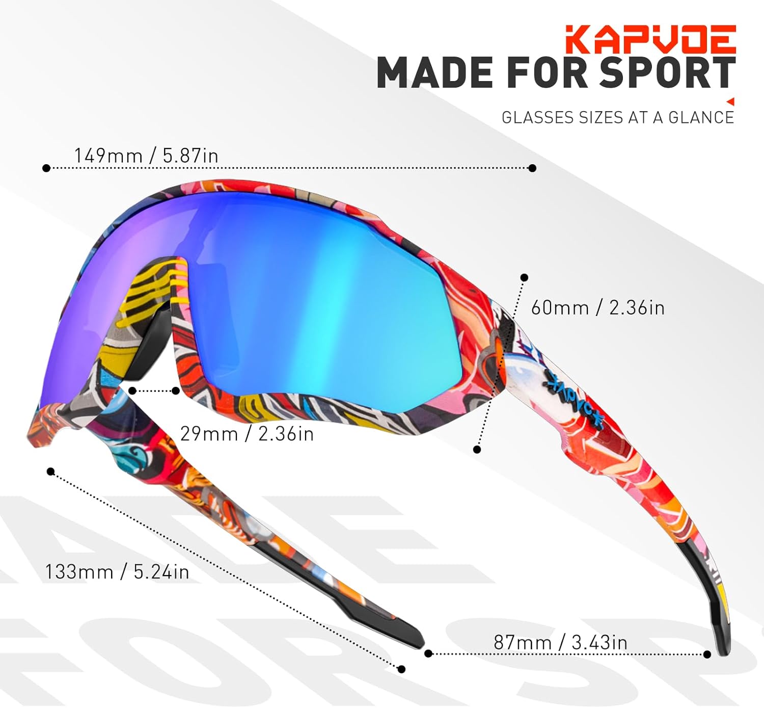 Gafas KAPVOE Polarizadas MTB