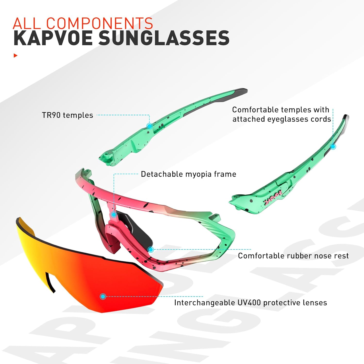 Gafas de Ciclismo KAPVOE