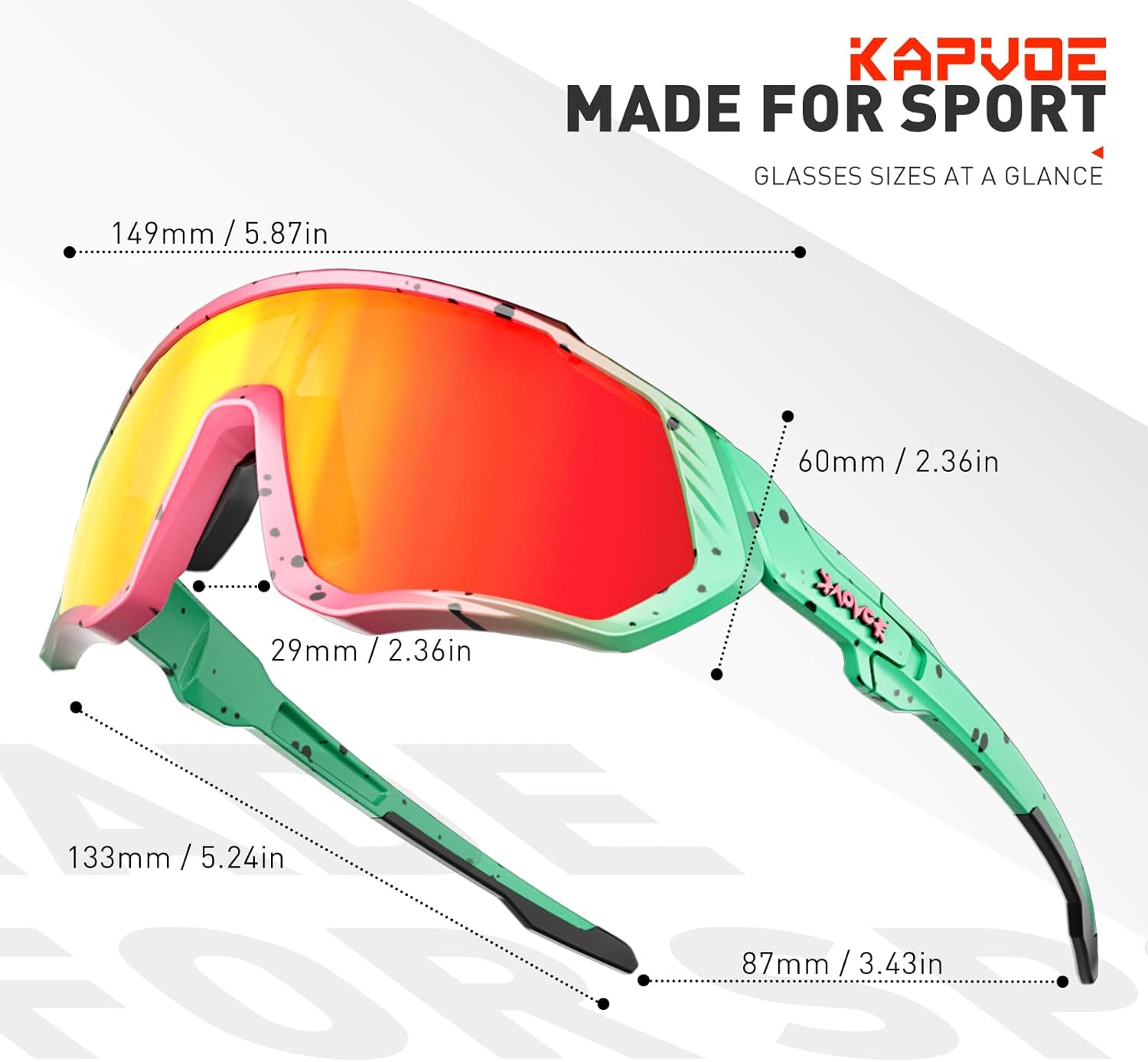 Gafas de Ciclismo KAPVOE