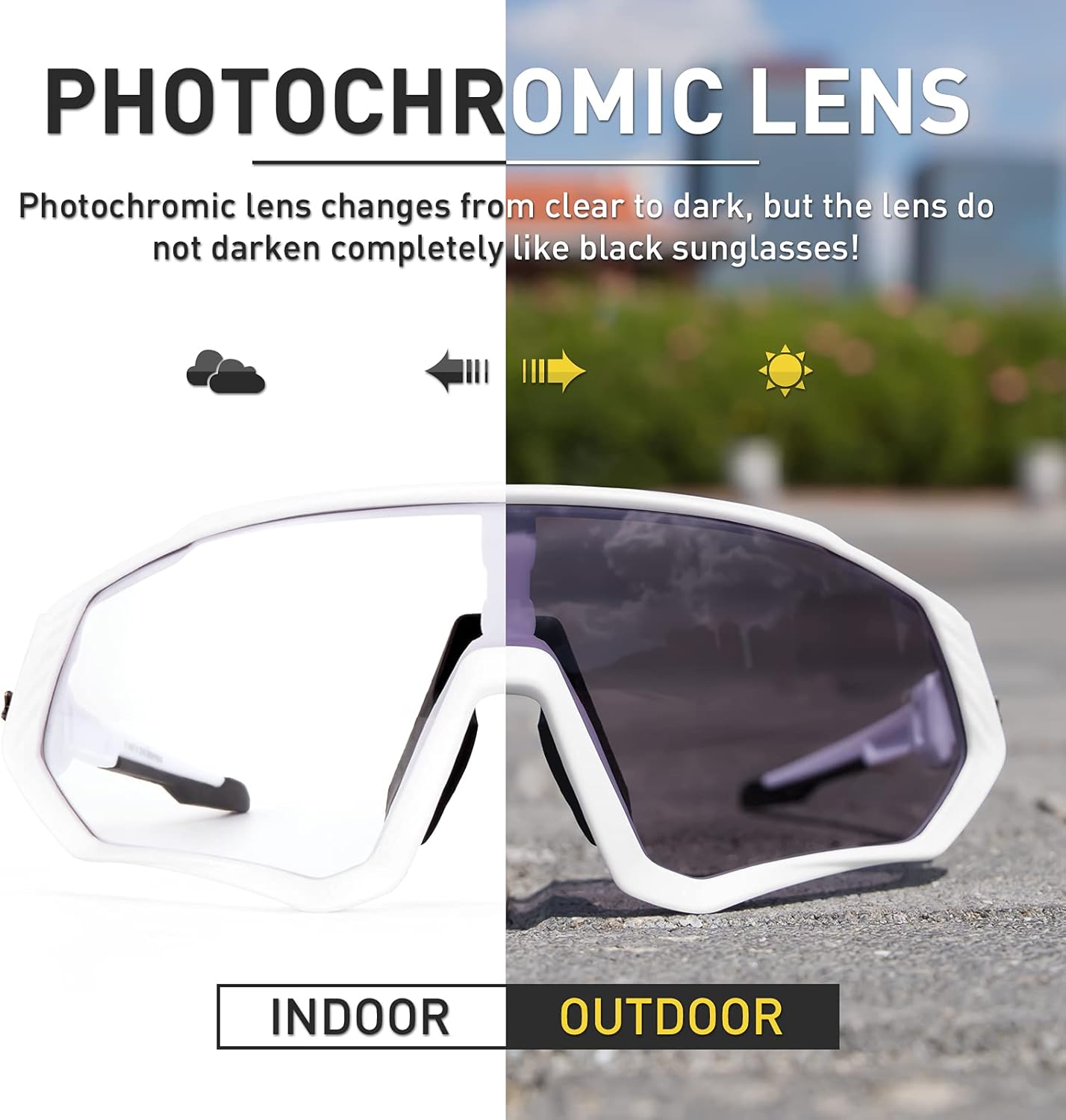 Gafas de Ciclismo Fotocromáticas