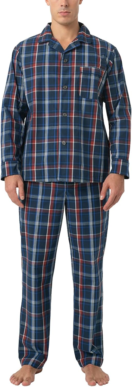 Pijama Hombre Algodón Dos Piezas