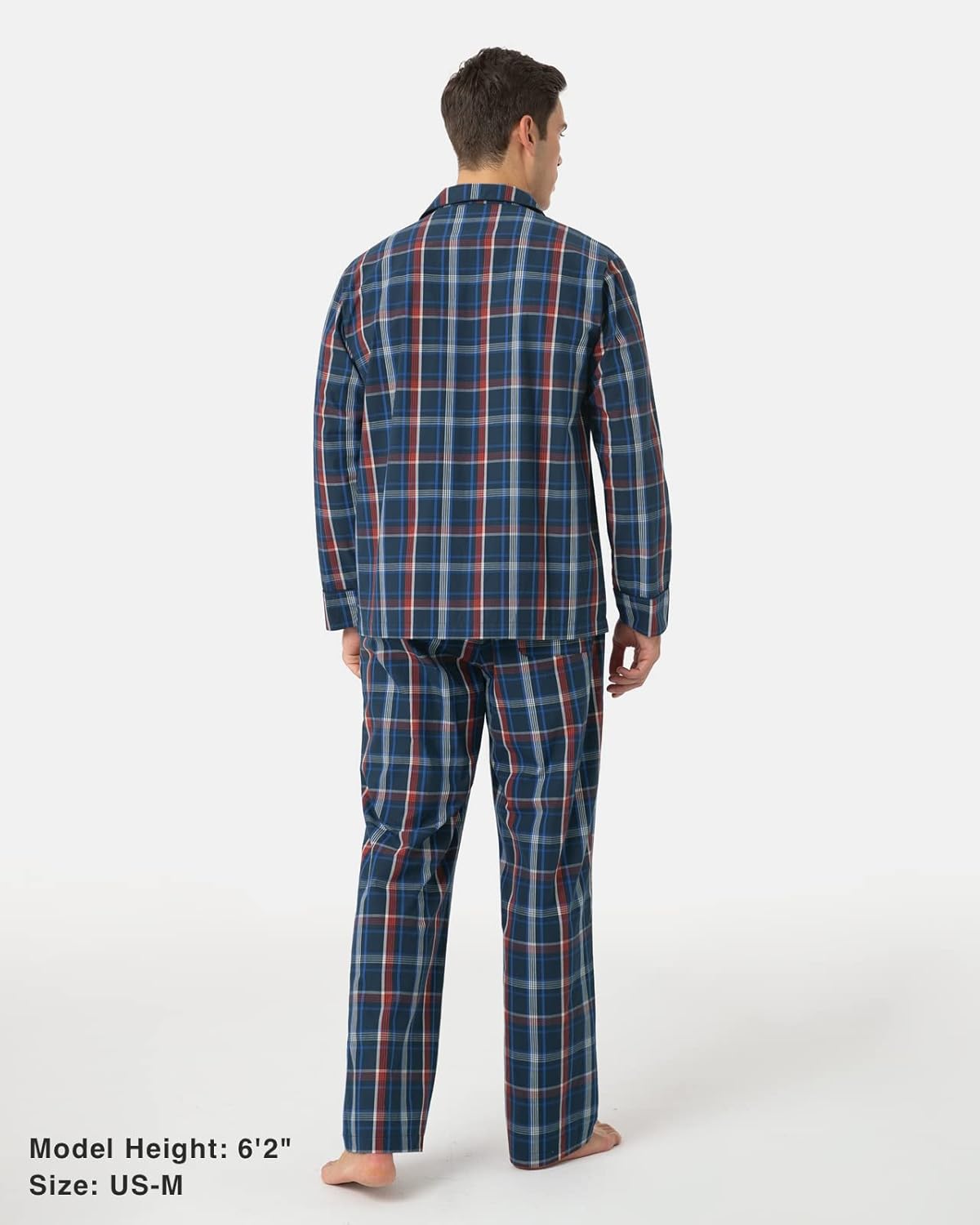 Pijama Hombre Algodón Dos Piezas