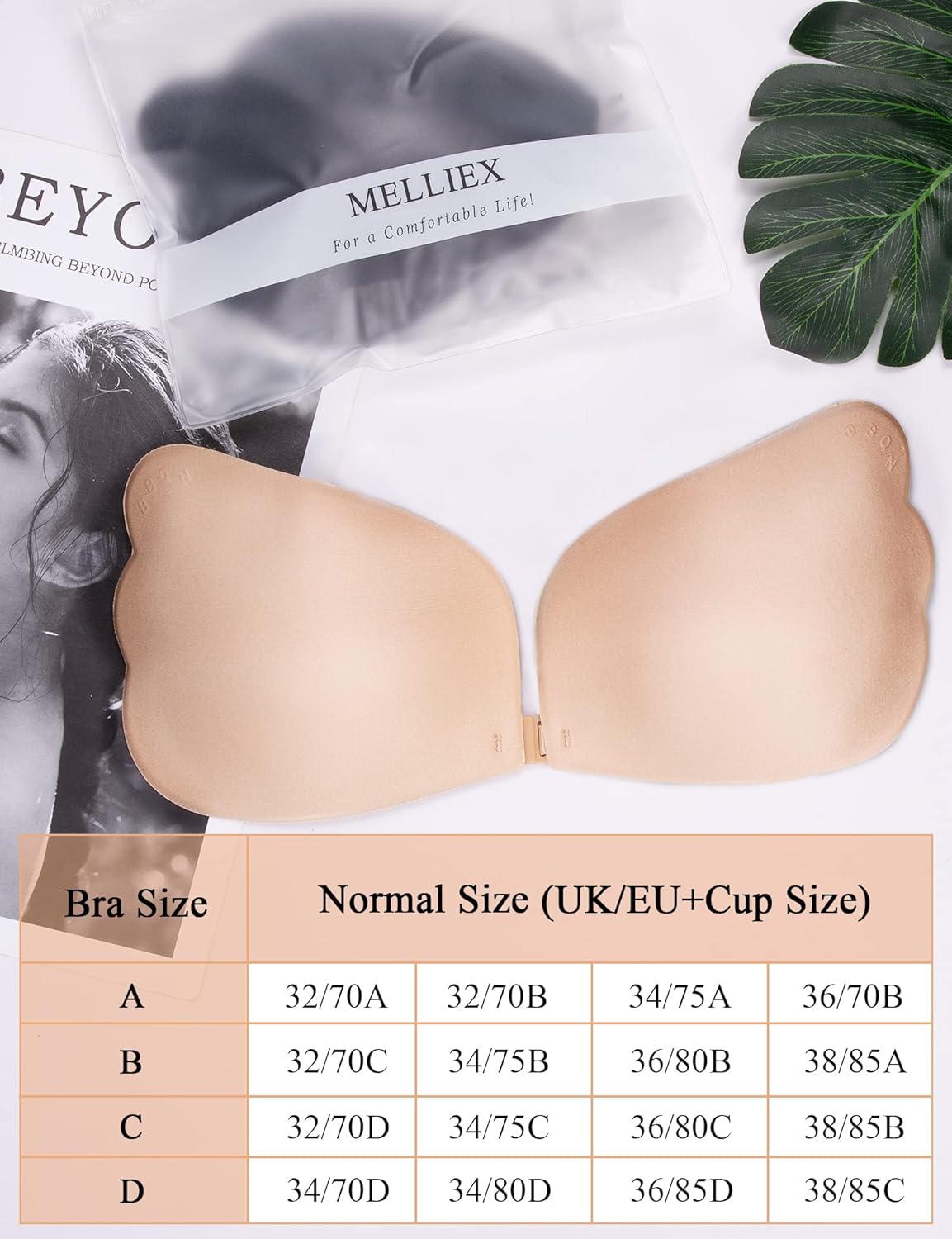 Sujetador Adhesivo Push Up 2Pzs