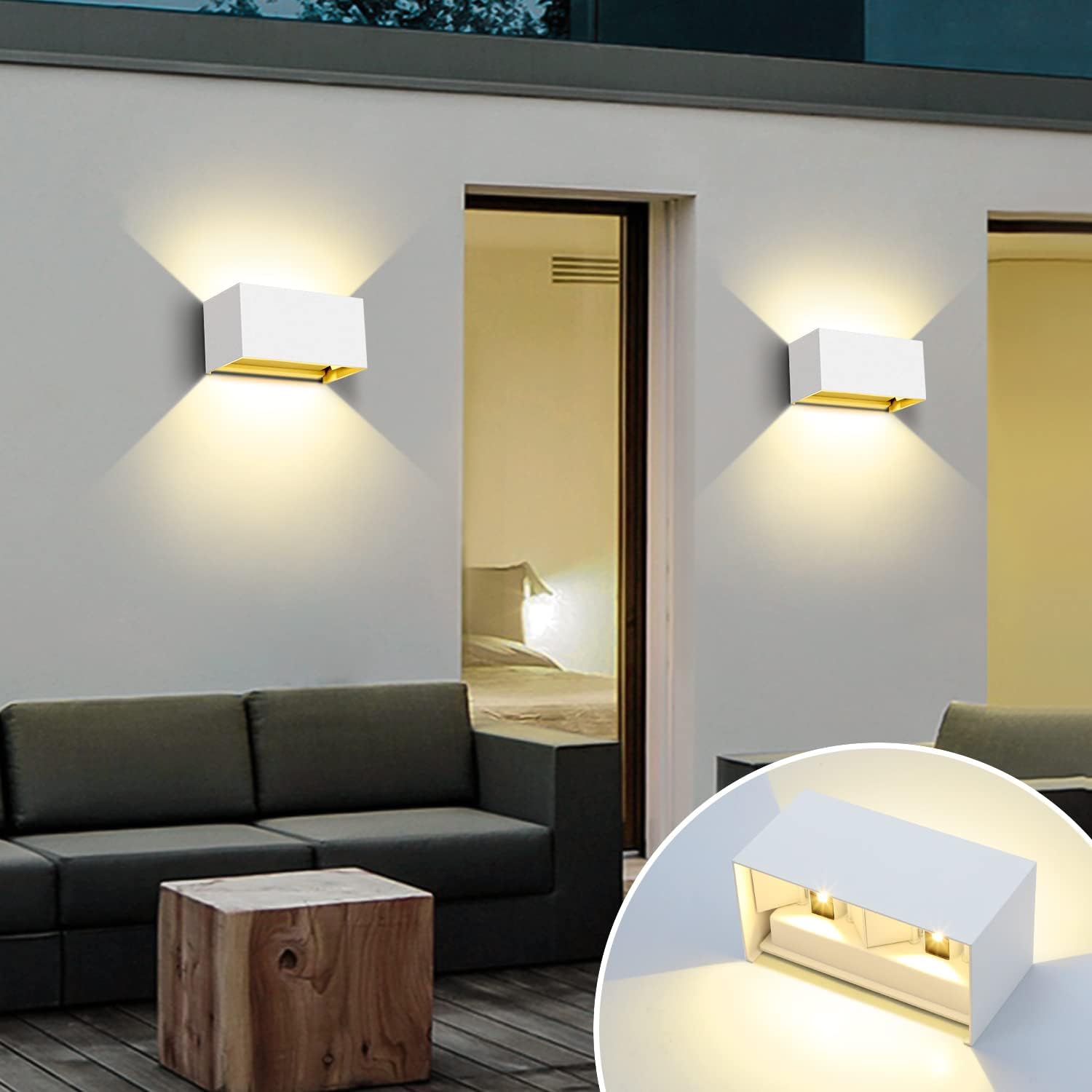 Aplique LED Exterior 20W IP65