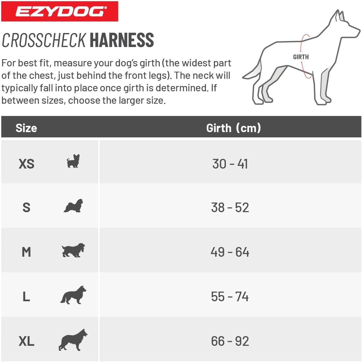 Arnés antitirones EzyDog L verde
