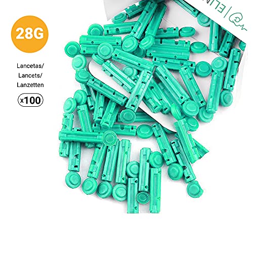 Lancetas Estériles 28G 100uds