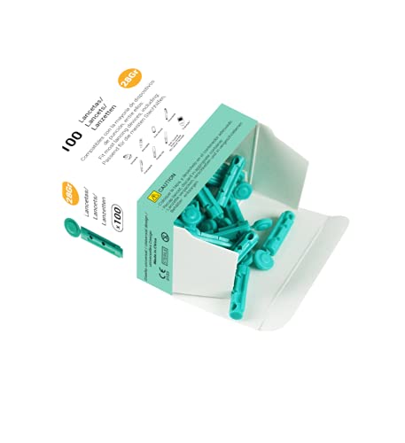 Lancetas Estériles 28G 100uds