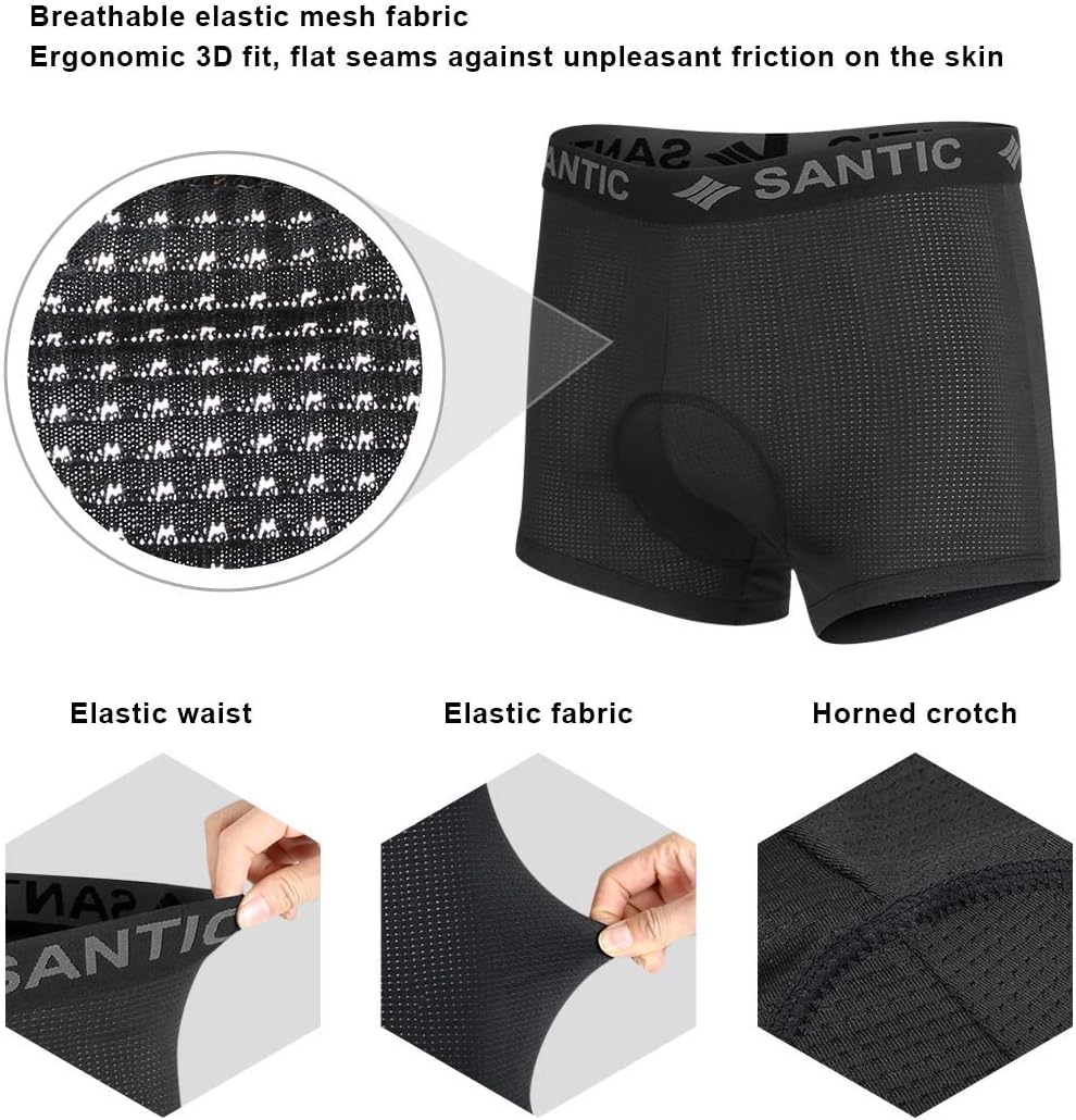 Pantalones Cortos Ciclismo 3D