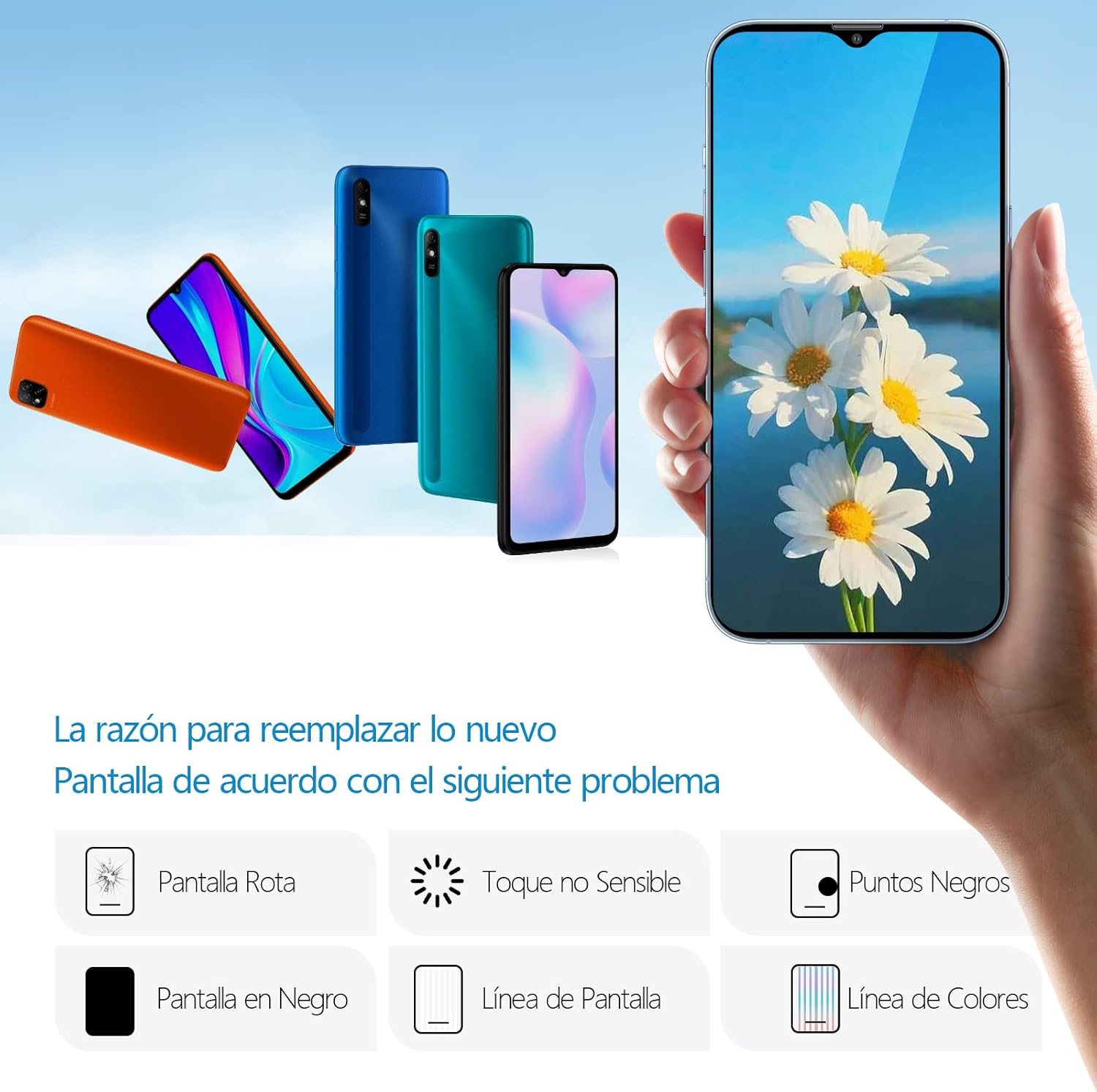 Pantalla LCD para Redmi 9A/9C