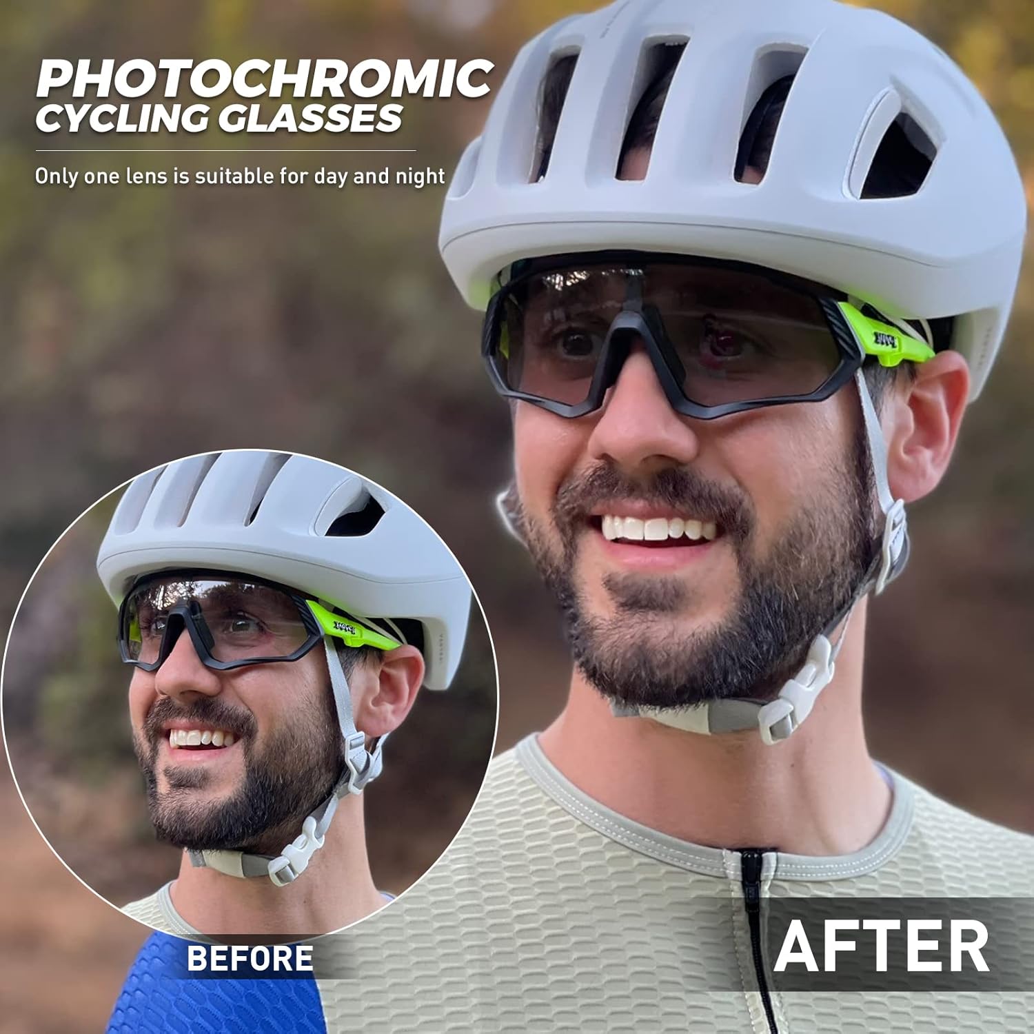 Gafas de Ciclismo Fotocromáticas
