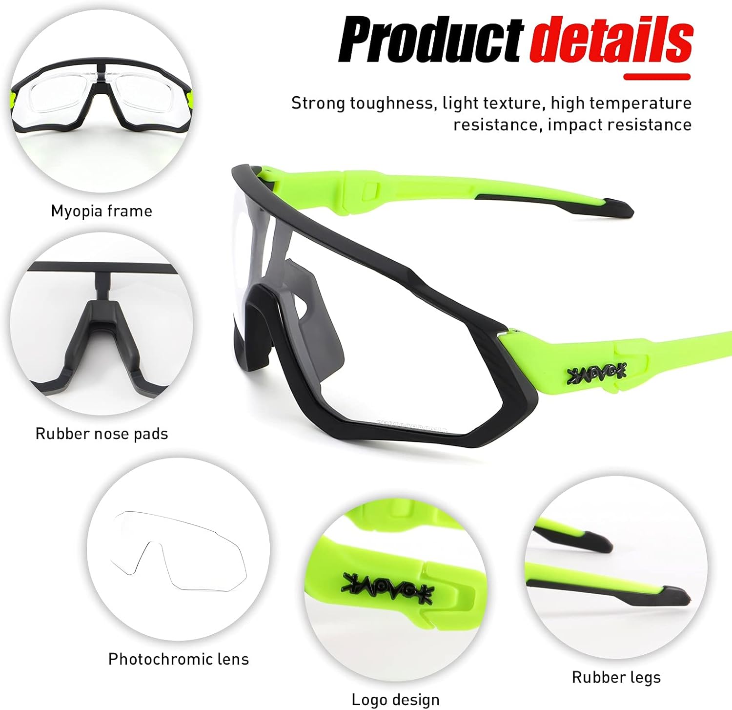 Gafas de Ciclismo Fotocromáticas