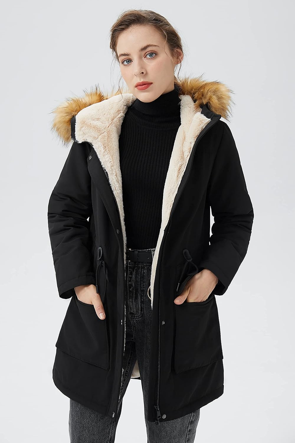 Chaqueta de Invierno Orolay Mujer