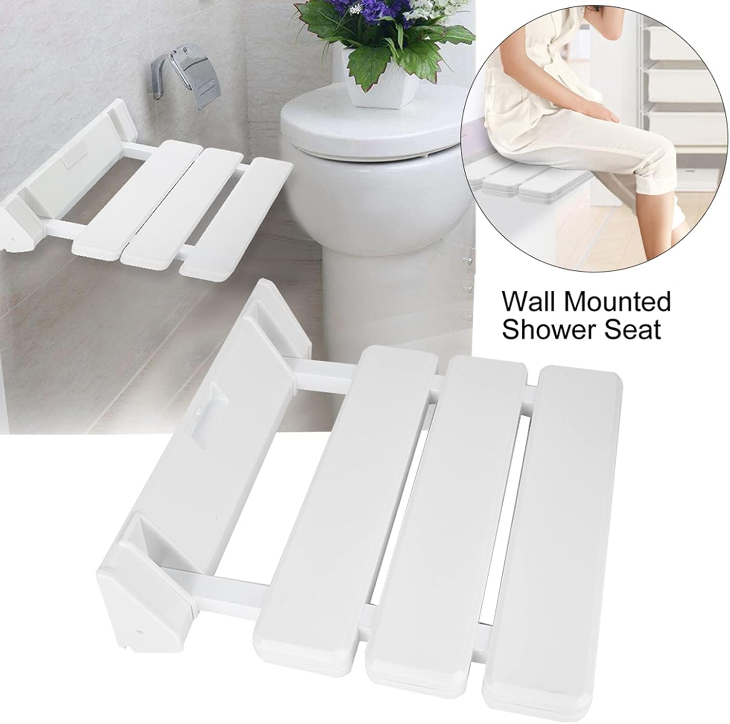 Asiento Plegable de Ducha