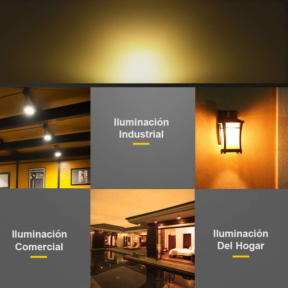 Bombillas LED 10W G24 3000K 6u