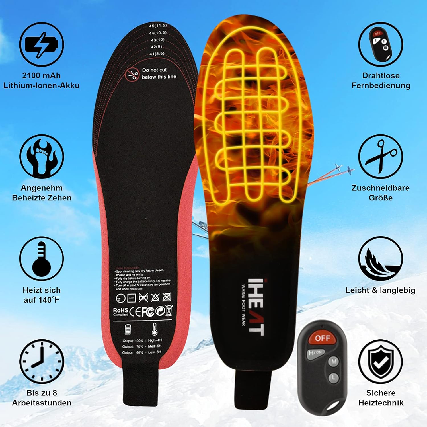 Plantillas Calefactables iHEAT