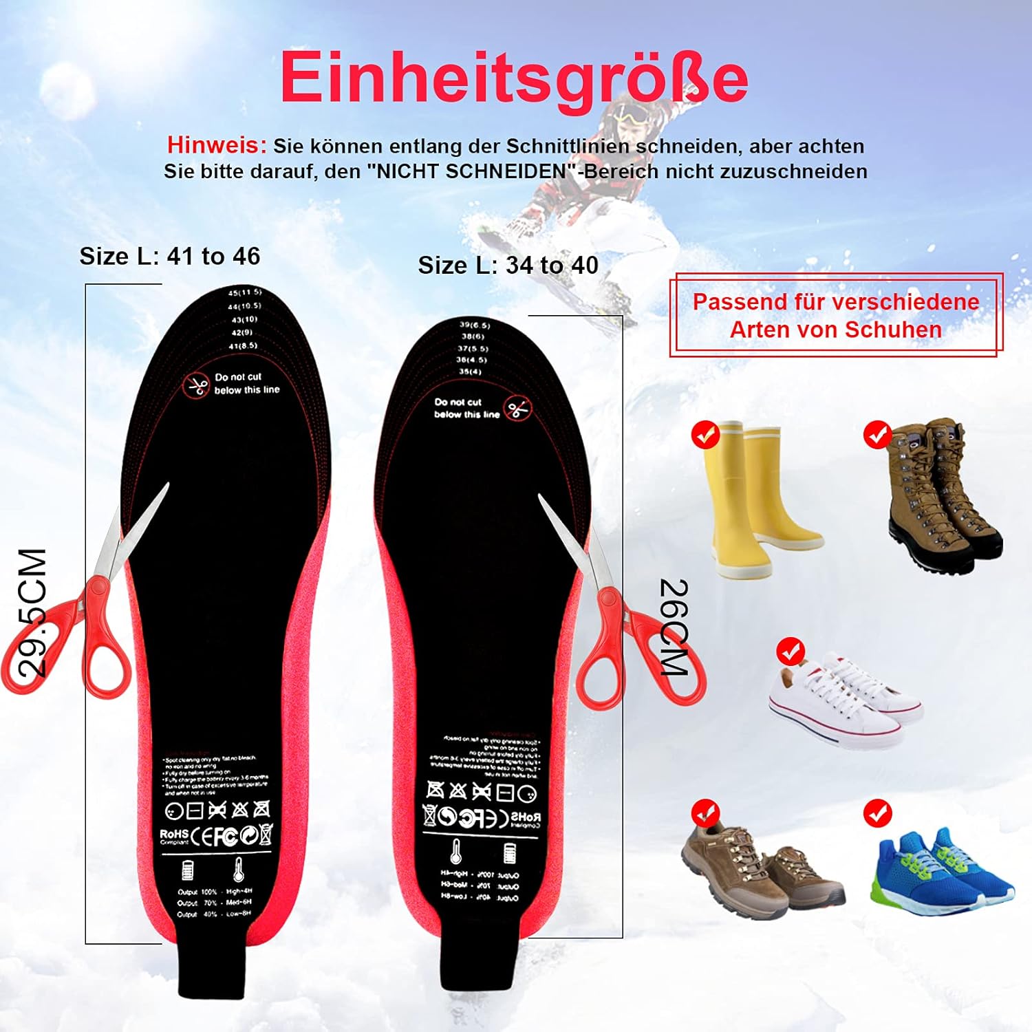 Plantillas Calefactables iHEAT