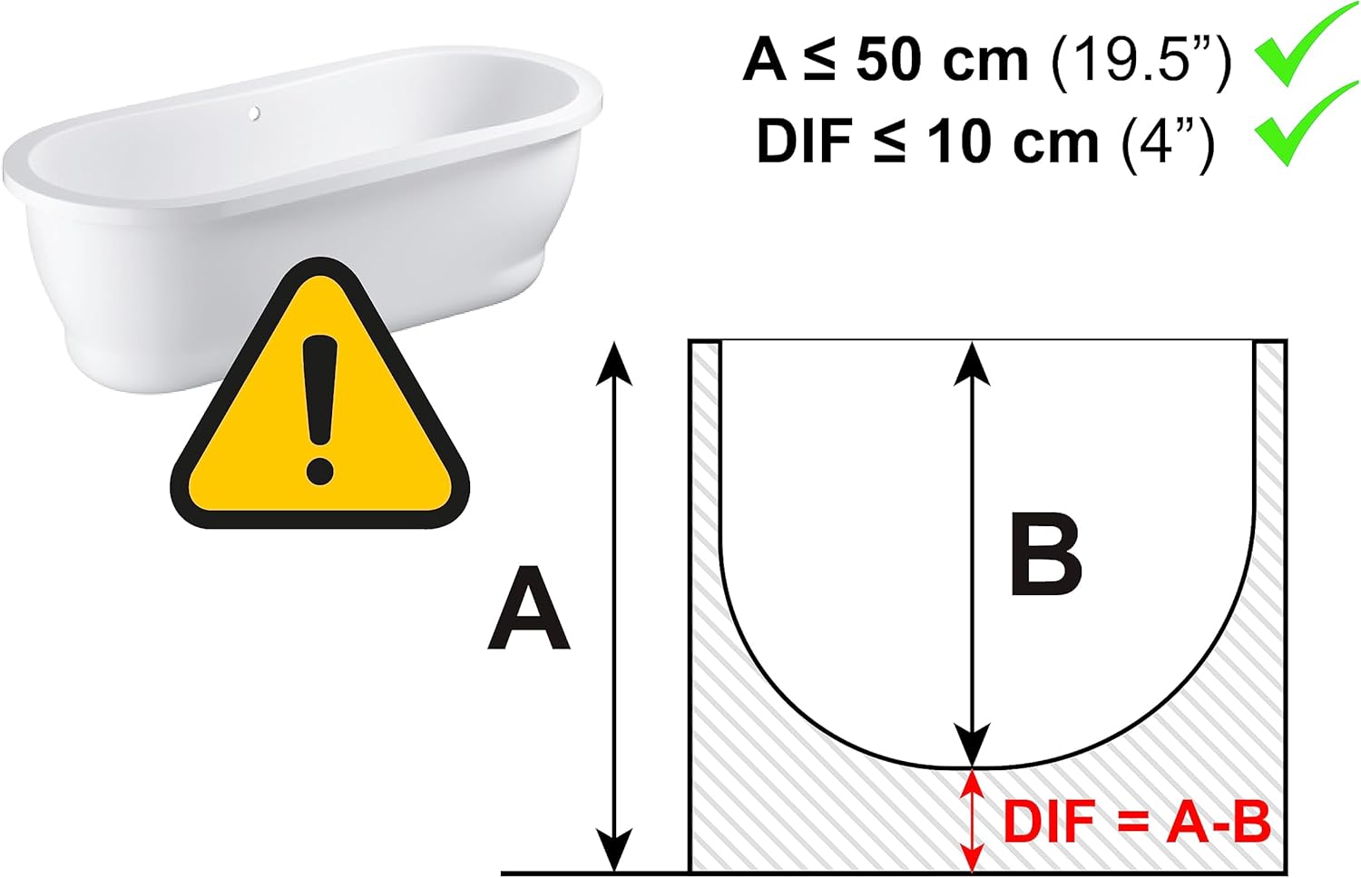 Asiento Bañera Adulto con Asa