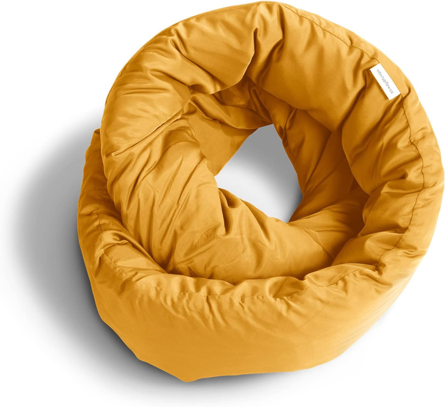 Almohada Huzi Infinity Ocre