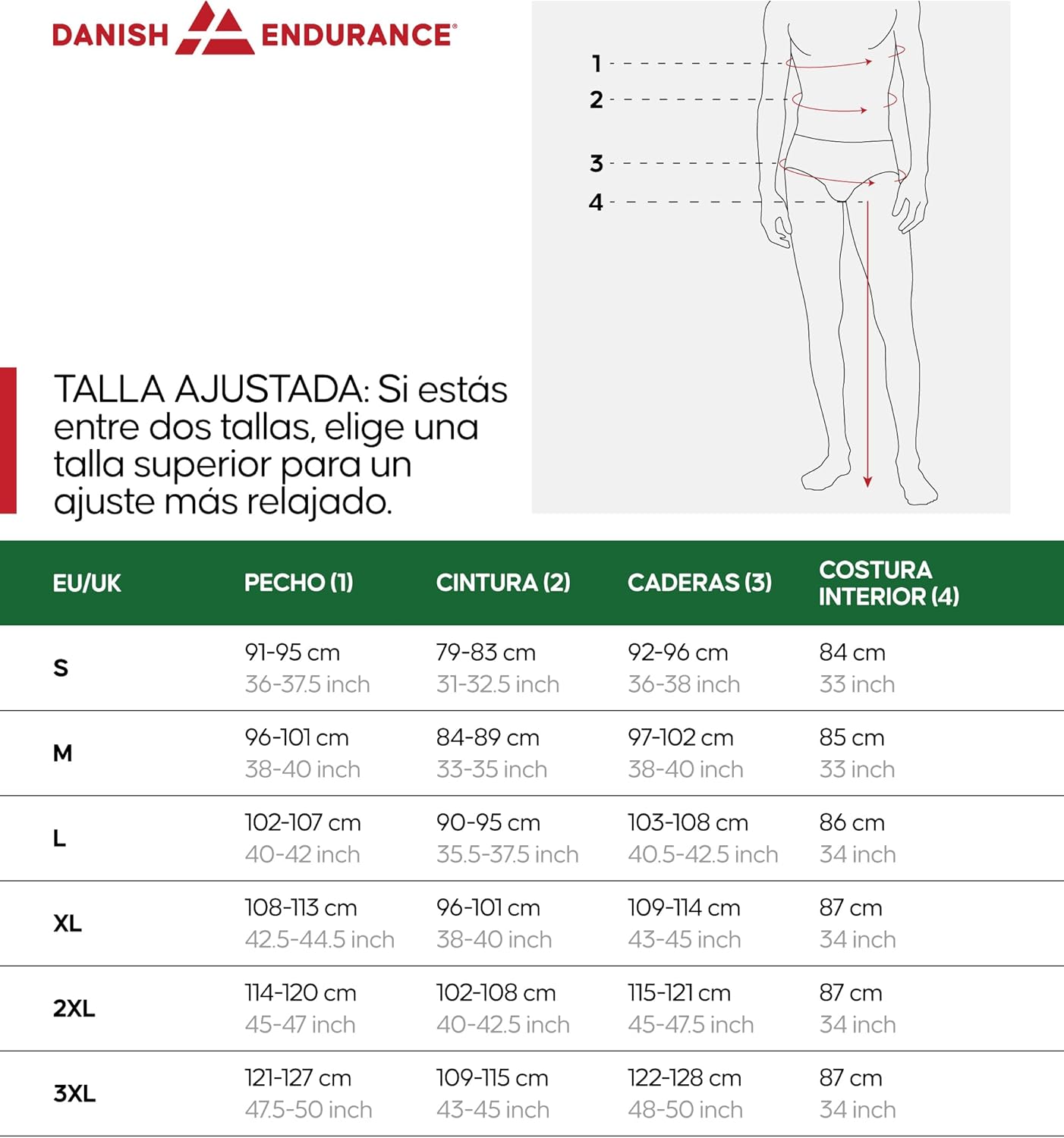 Mallas y Camiseta Térmica Hombre
