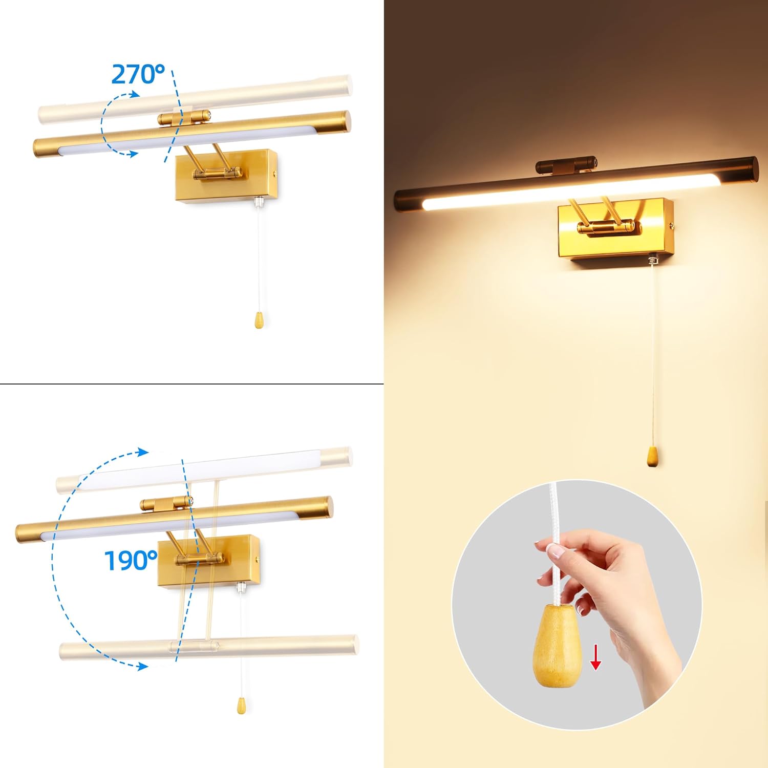 Lámpara de Pared LED 40 cm