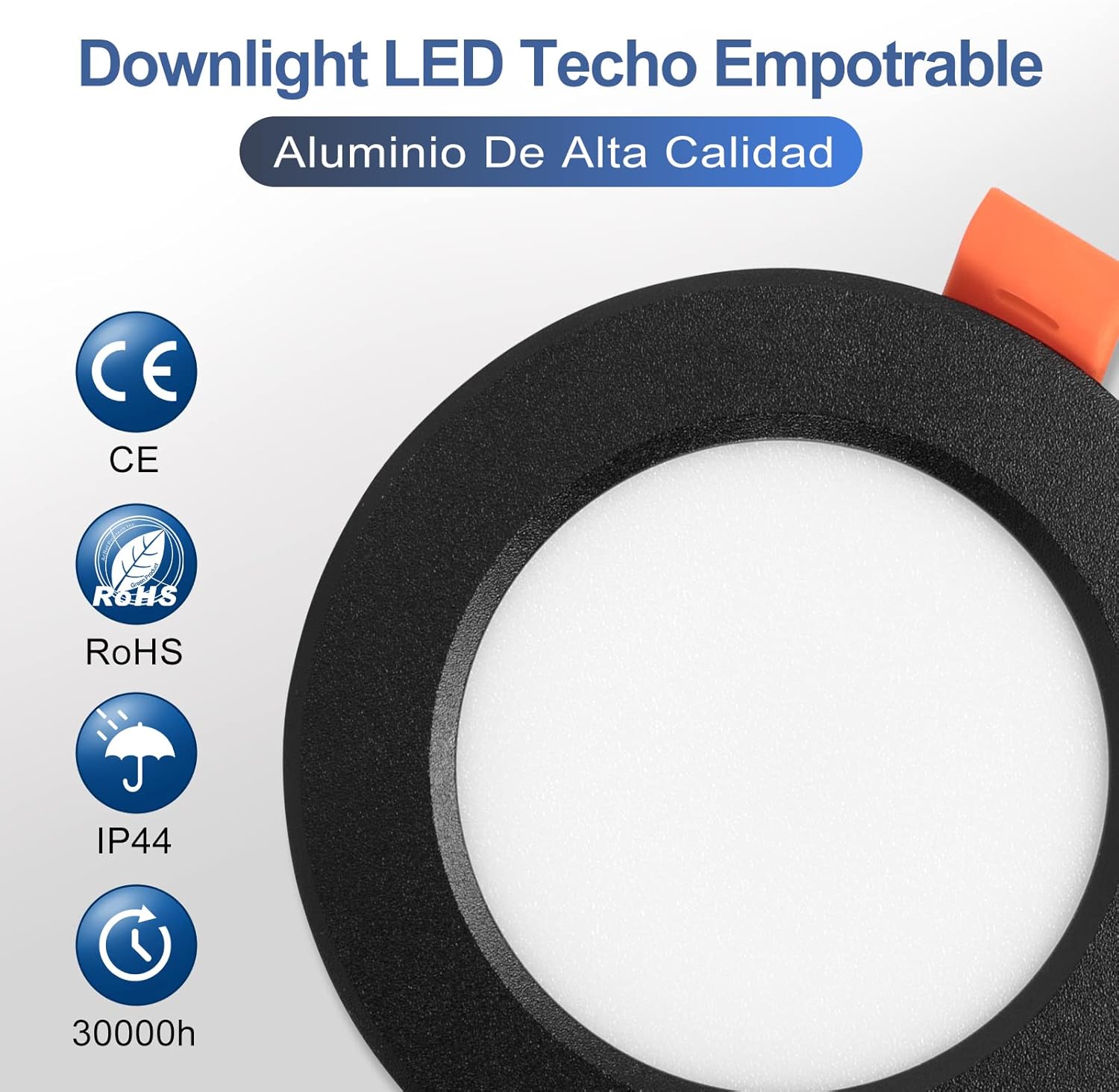 Focos LED Empotrables 5W 3000K