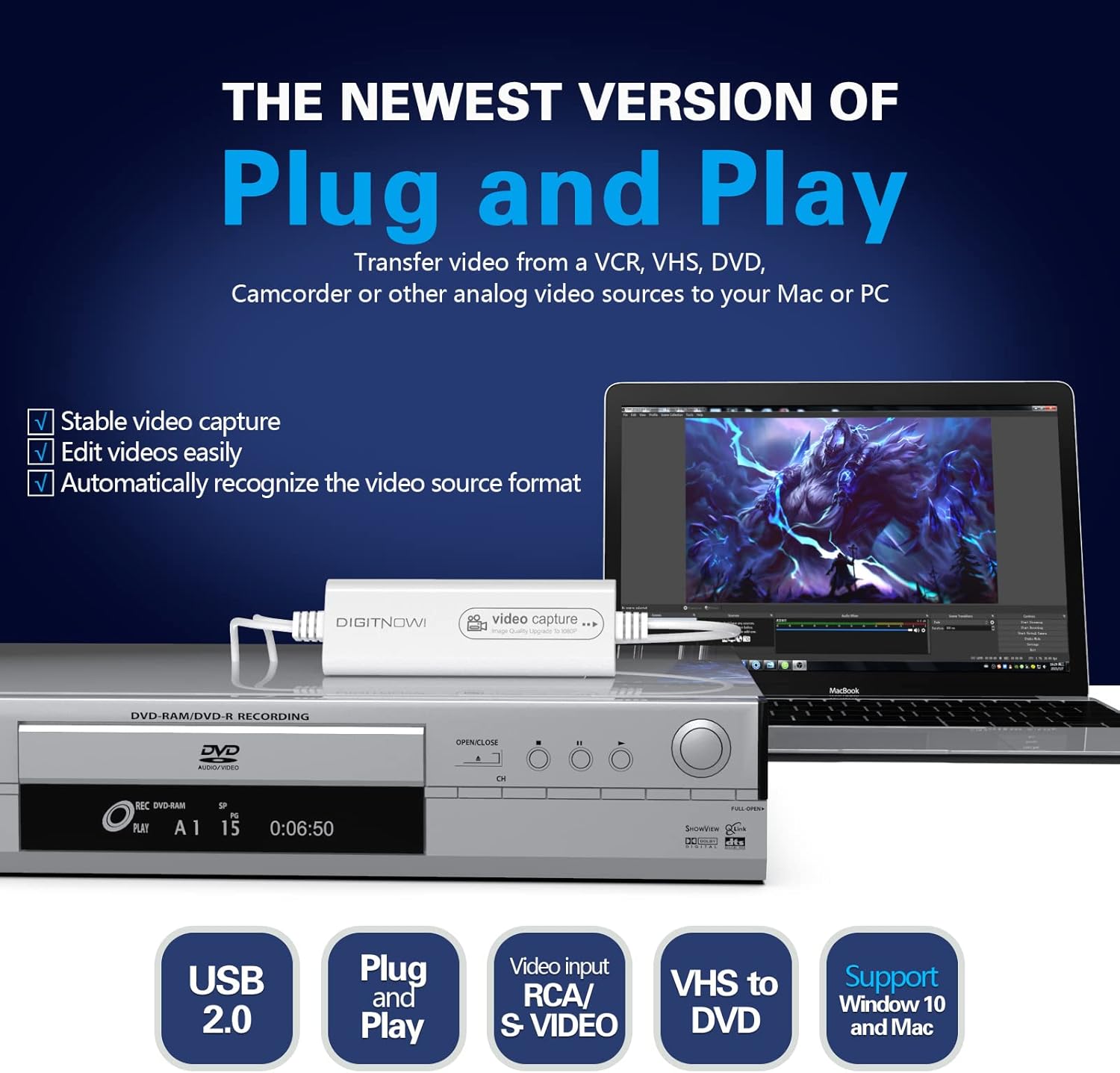 Captura Video USB 2.0 DIGITNOW!