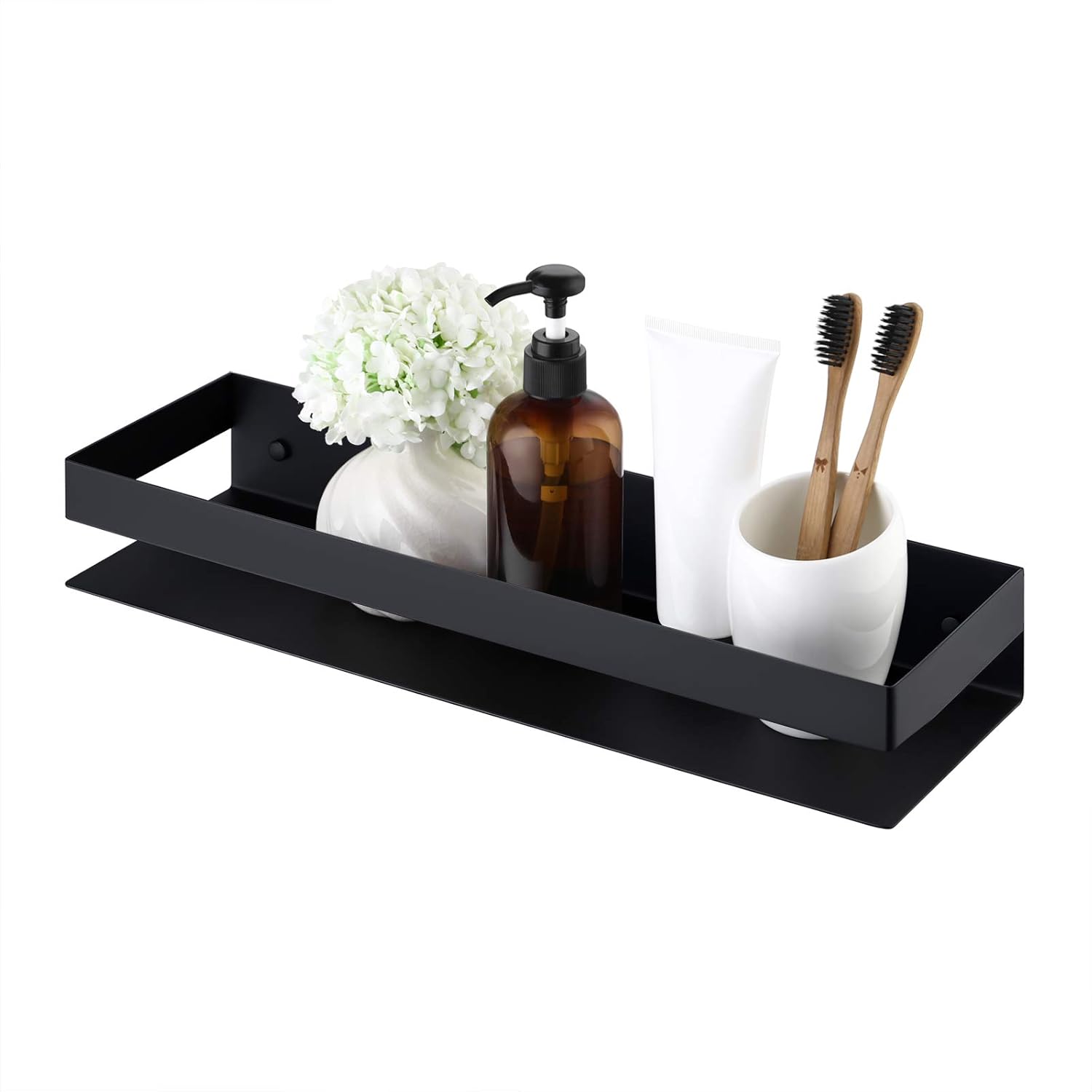 Estantería de Baño Negra 40CM