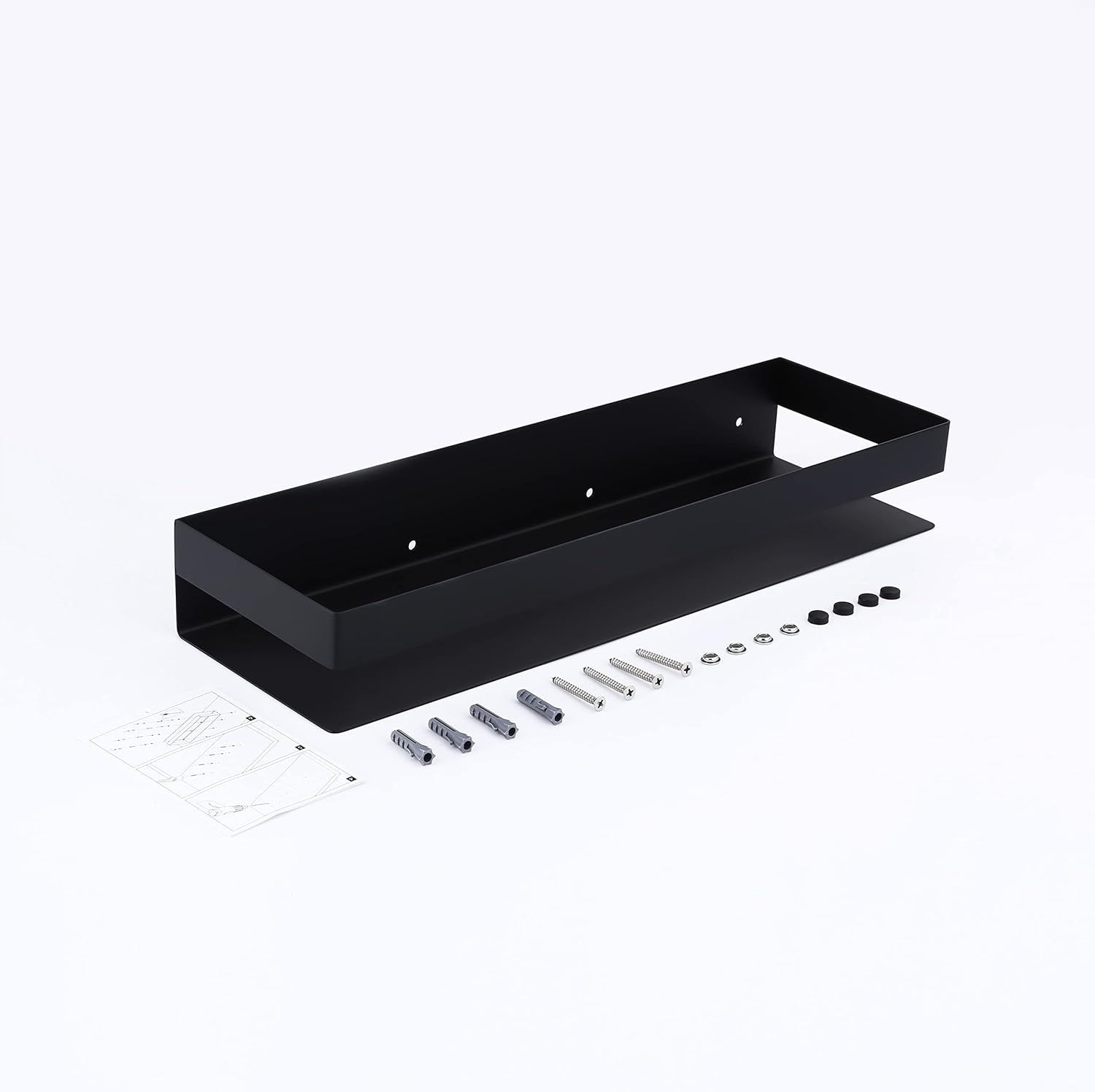 Estantería de Baño Negra 40CM